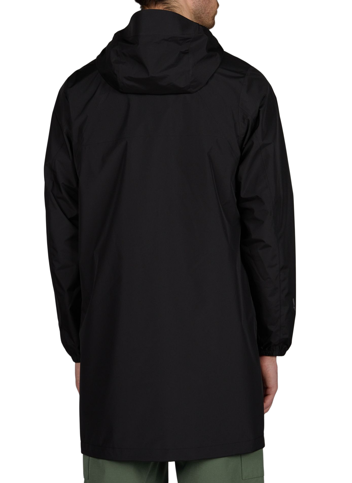 Mid-length hooded jacket AIGLE Black