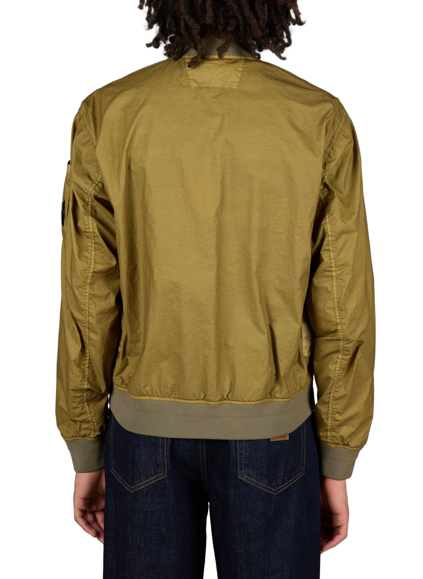 Lightweight jacket with flat collar CP COMPANY Khaki