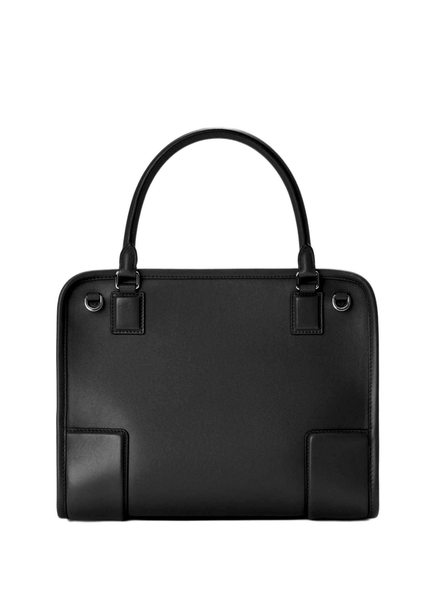 Amazona 180 medium handbag in soft calf leather LOEWE Black