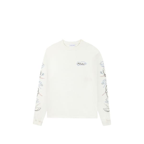 Sweat oversize en coton brodé Sweat oversize en coton brodé