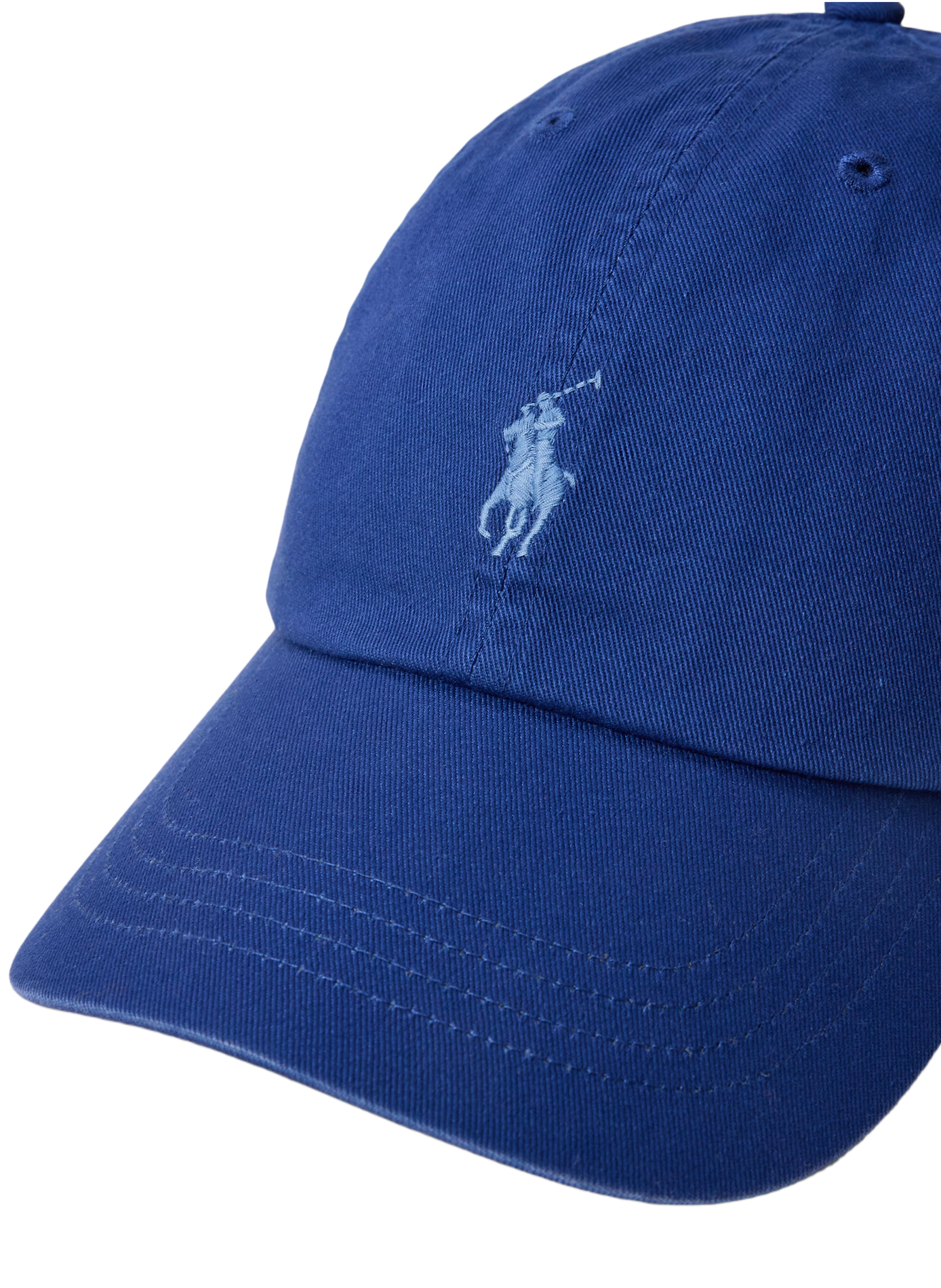 Casquette à logo en coton POLO RALPH LAUREN Bleu