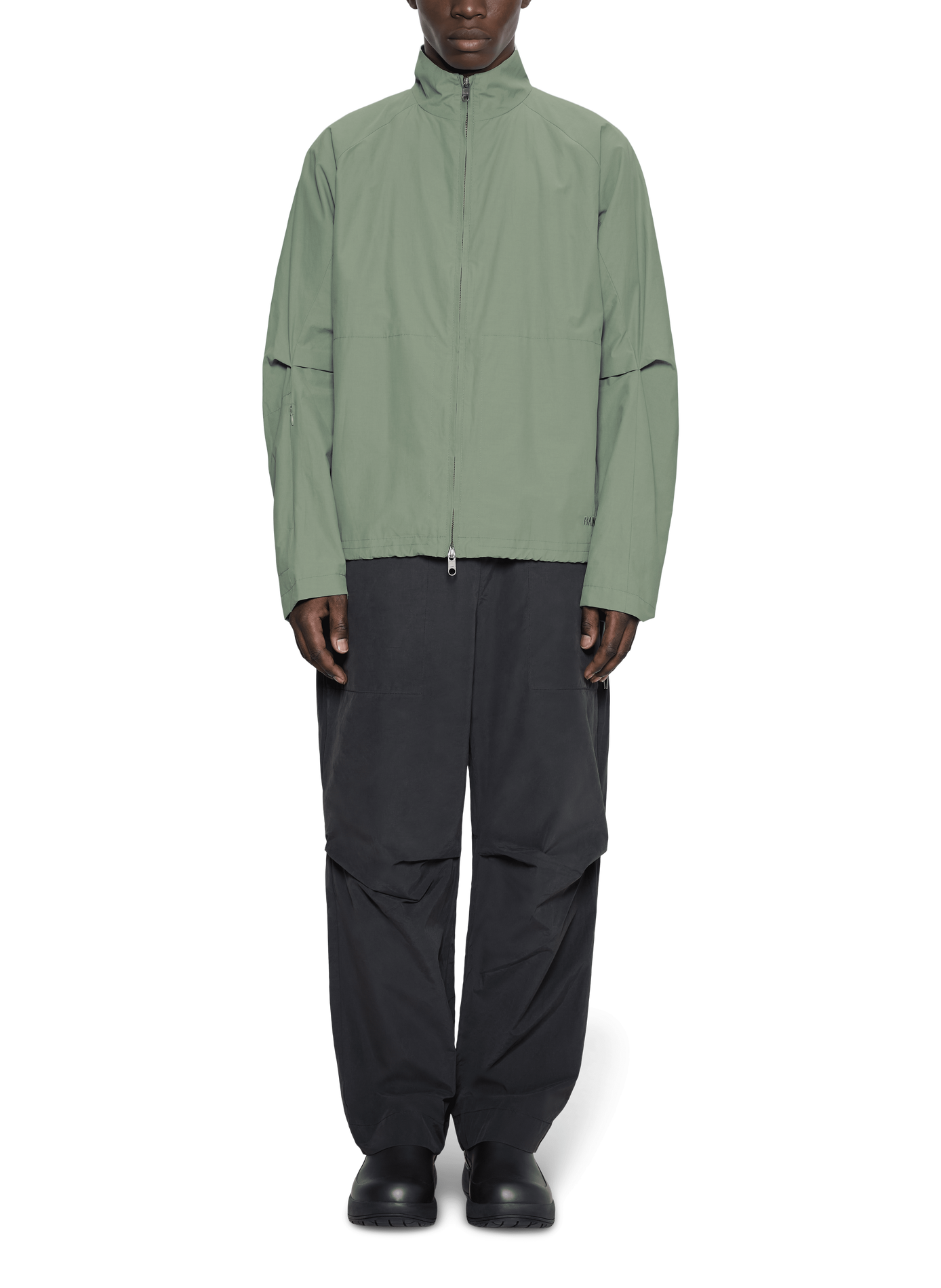 Blouson en coton mélangé RAINS Vert