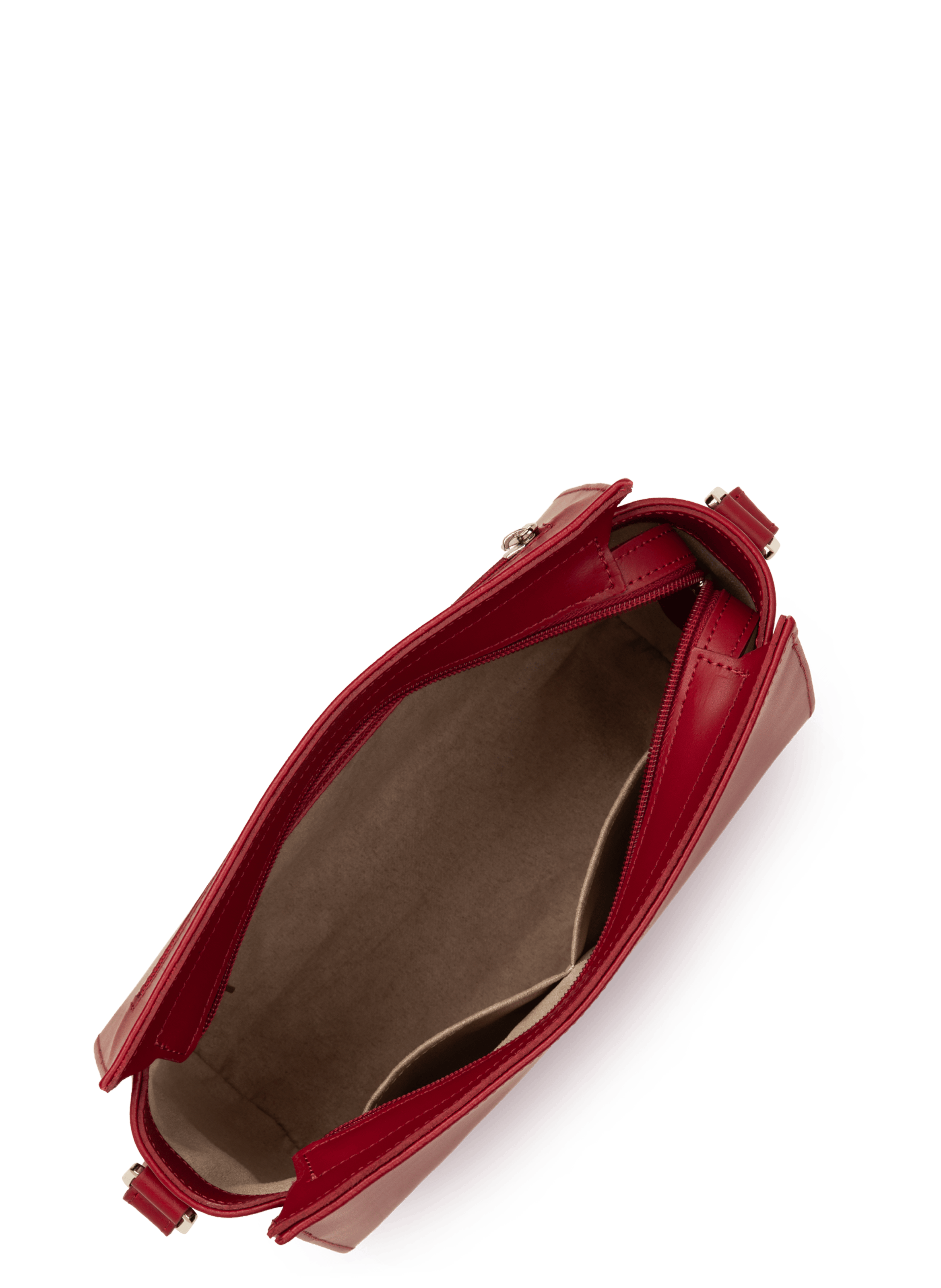 Petit sac trotteur - smooth | Rouge LANCASTER Femme