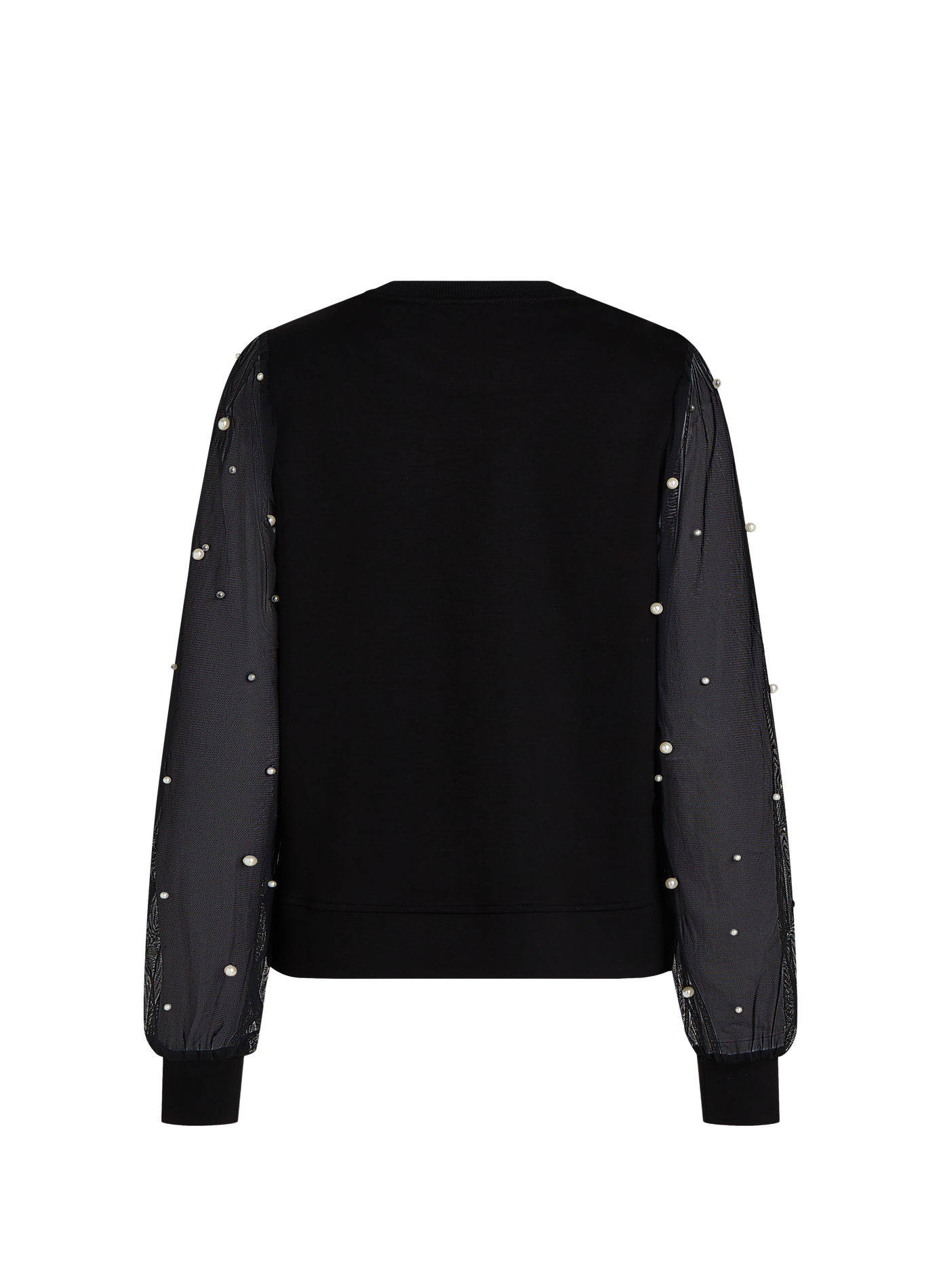 Rundhalsausschnitt-Sweatshirt KARL LAGERFELD Schwarz