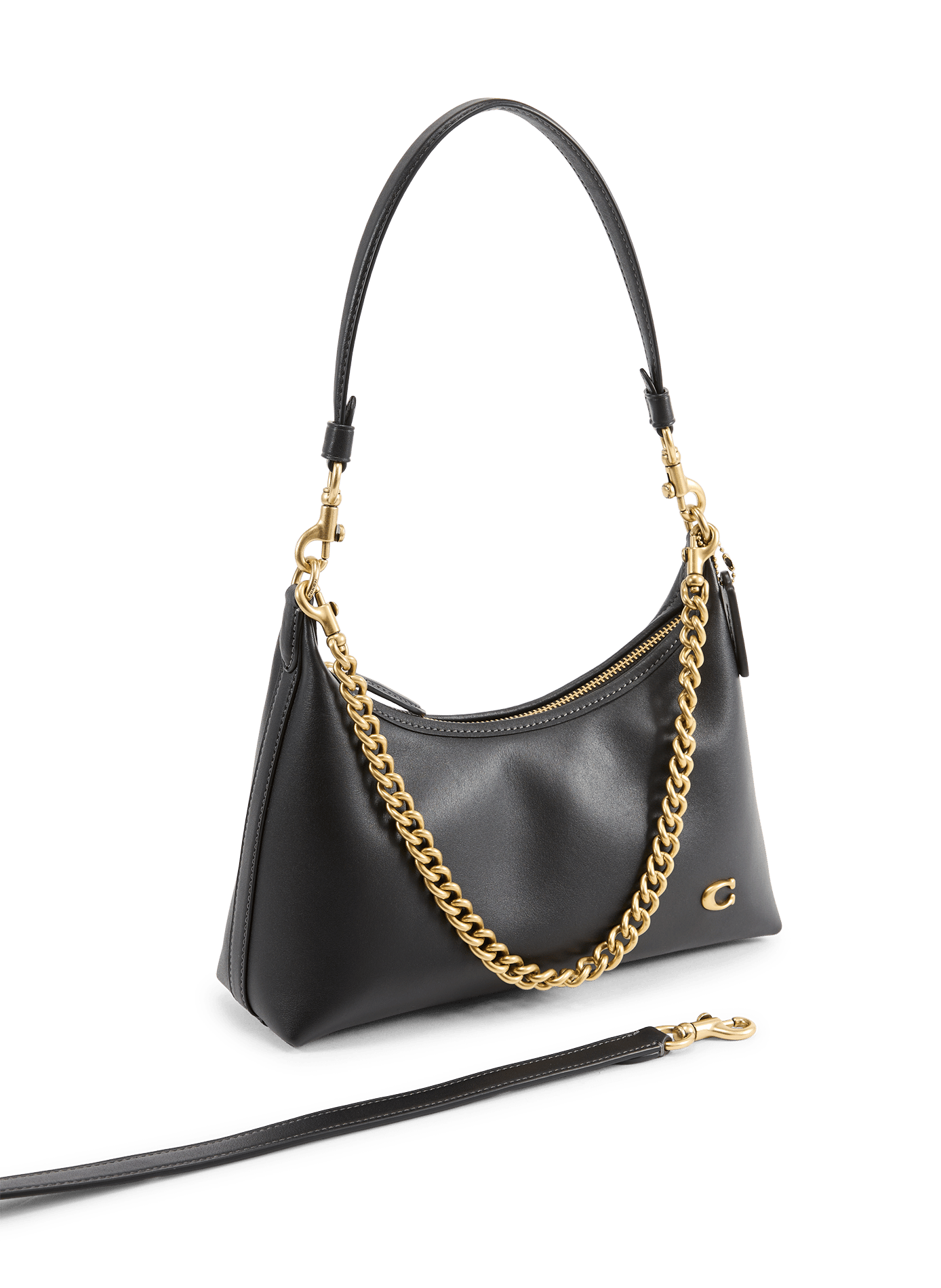 Handbag Juliett 25 in leather COACH Black
