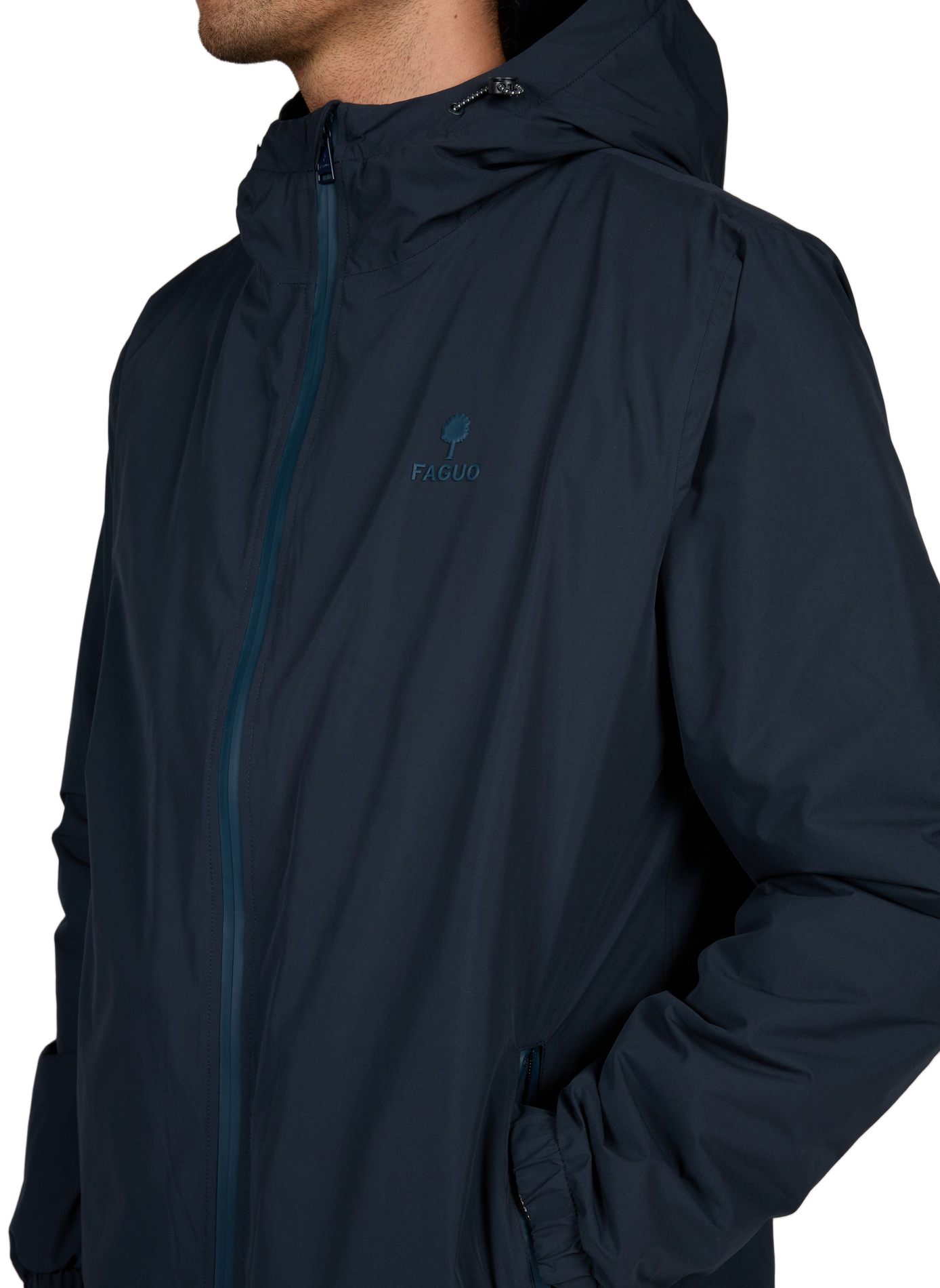 Parka mit Kapuze FAGUO Blau