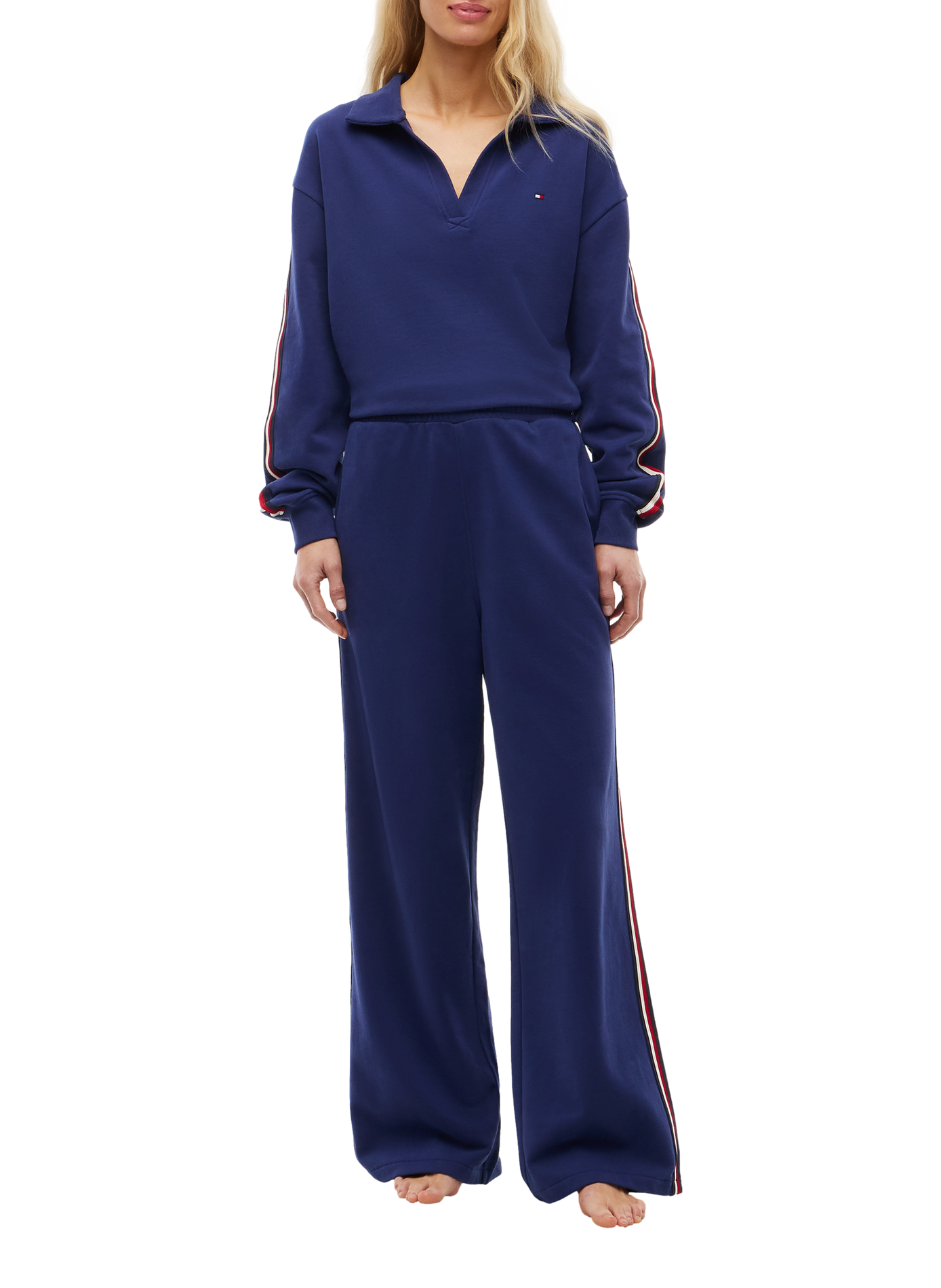 Pantalon de survêtements ample TOMMY HILFIGER Blue