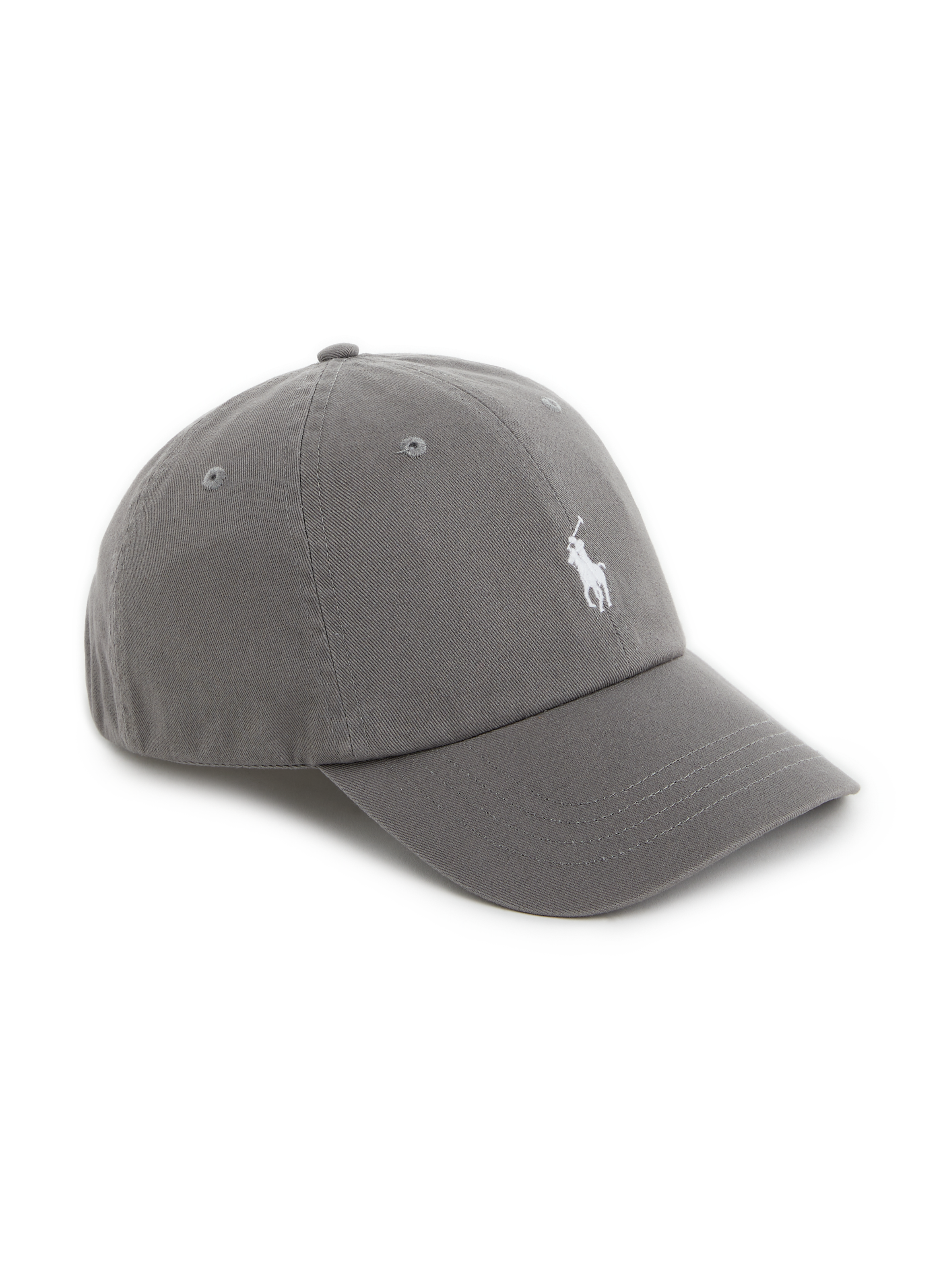 Casquette à logo en coton POLO RALPH LAUREN Gris