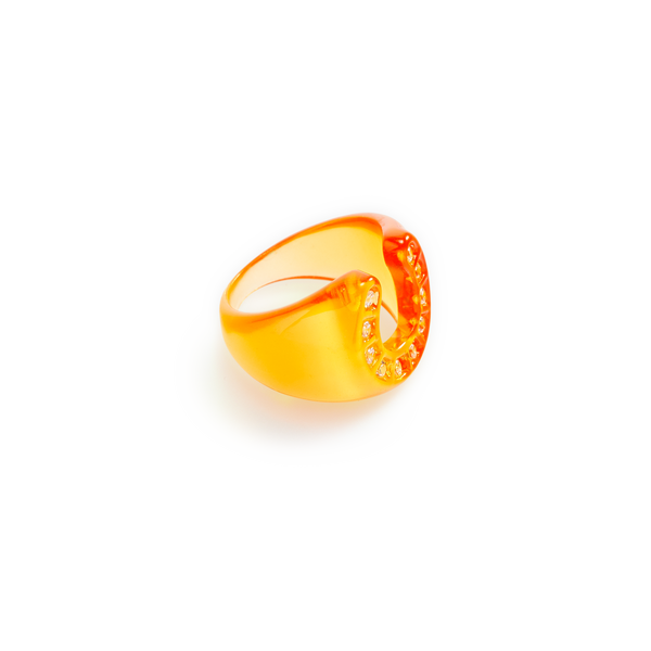 Crystal Haze Lucky Ring In Gold
