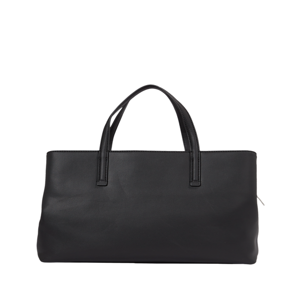 Calvin Klein Grained Tote Bag In Black