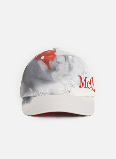 Printed baseball cap ALEXANDER MCQUEEN