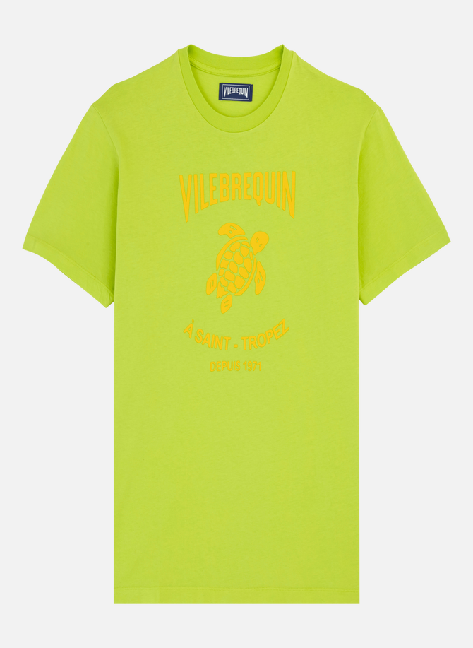 T-shirt en coton imprimé en gomme VILEBREQUIN