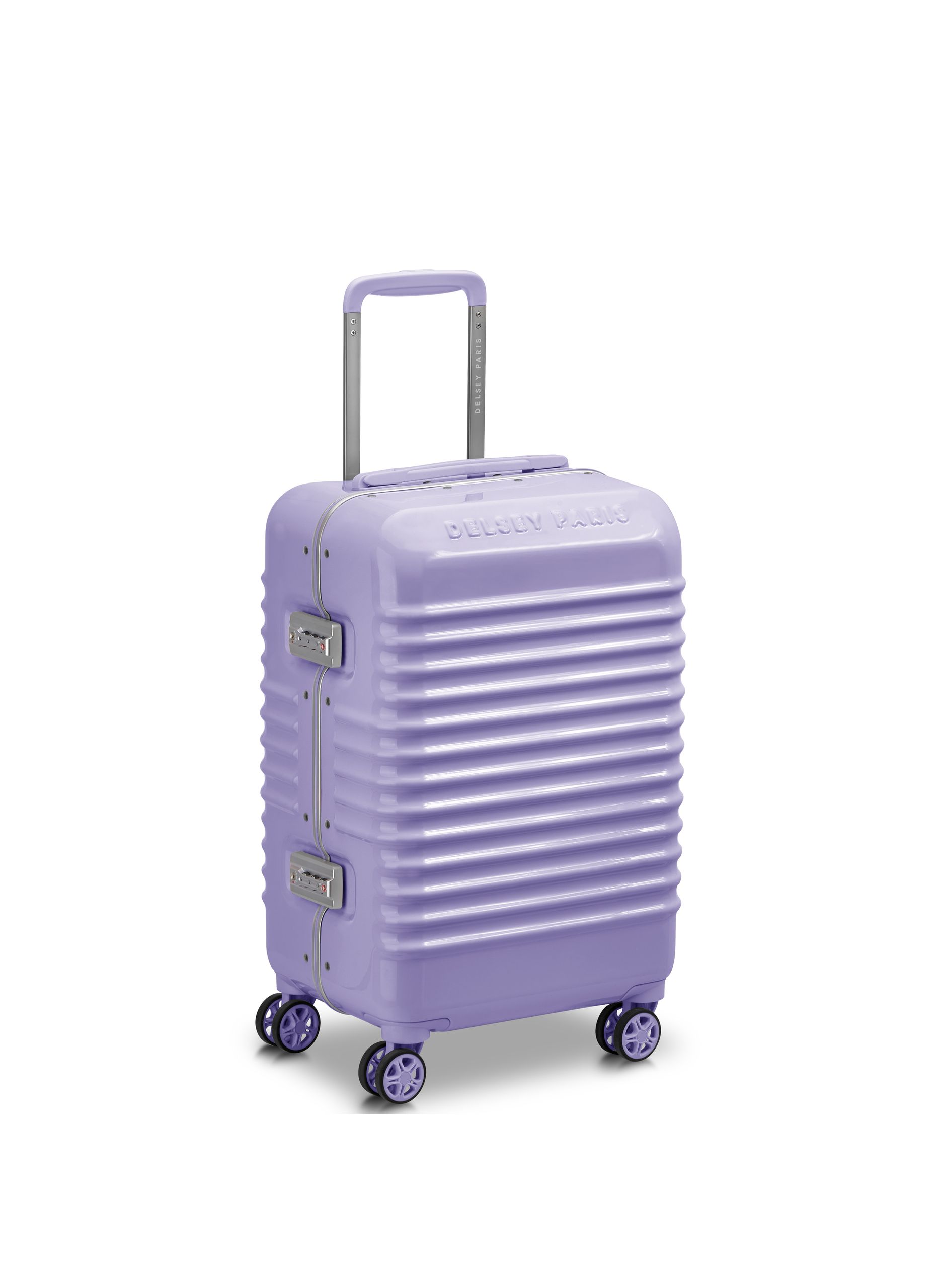 Valise cabine rigide taille s - bastille 2.0 DELSEY PARIS Violet