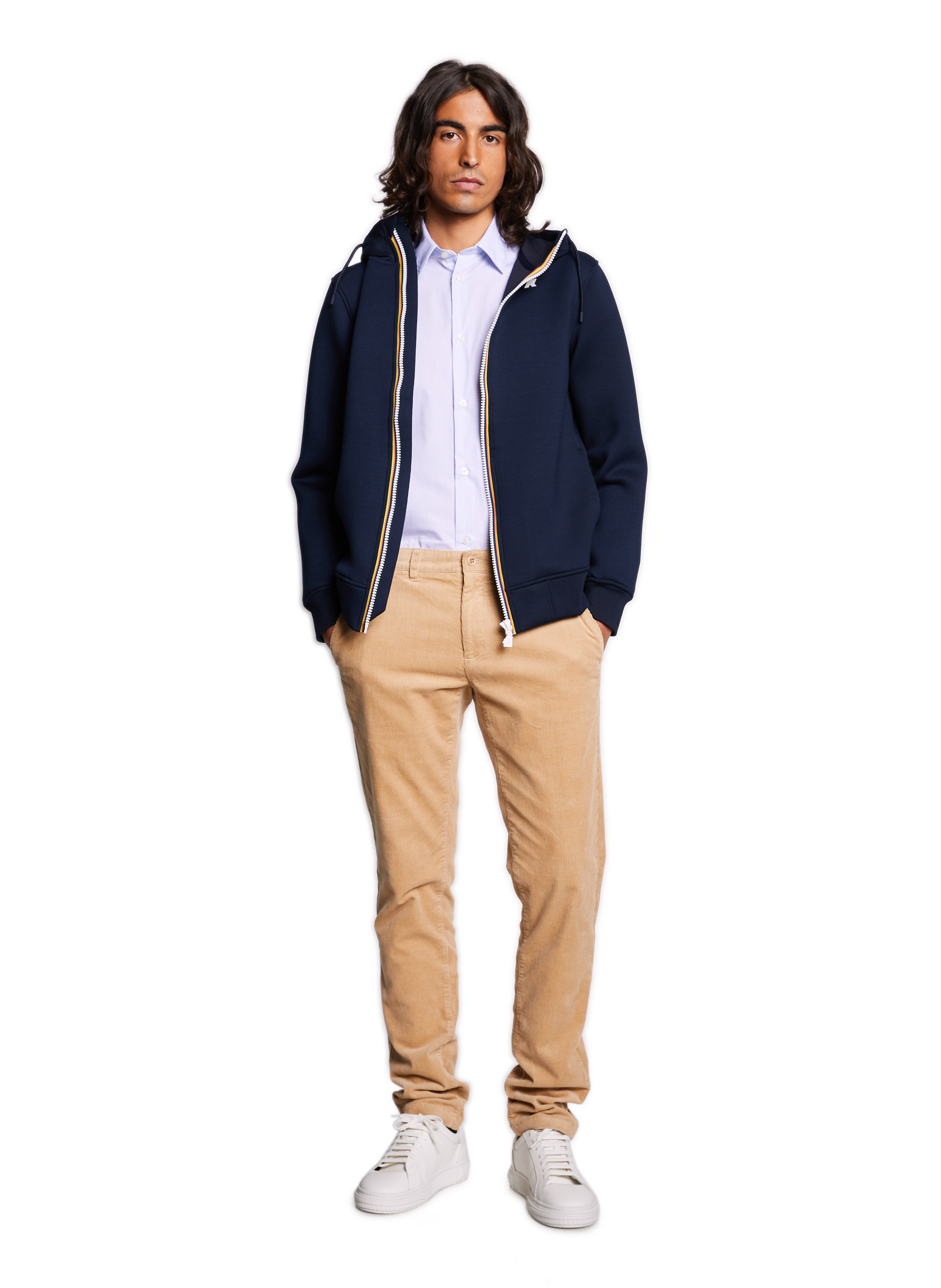 Chemise rayée en coton  AU PRINTEMPS PARIS Bleu