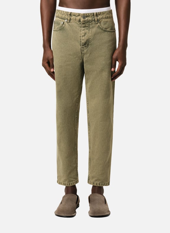 Jean coupe tapered Vert by AMI PARIS AMI PARIS Jean coupe tapered Vert