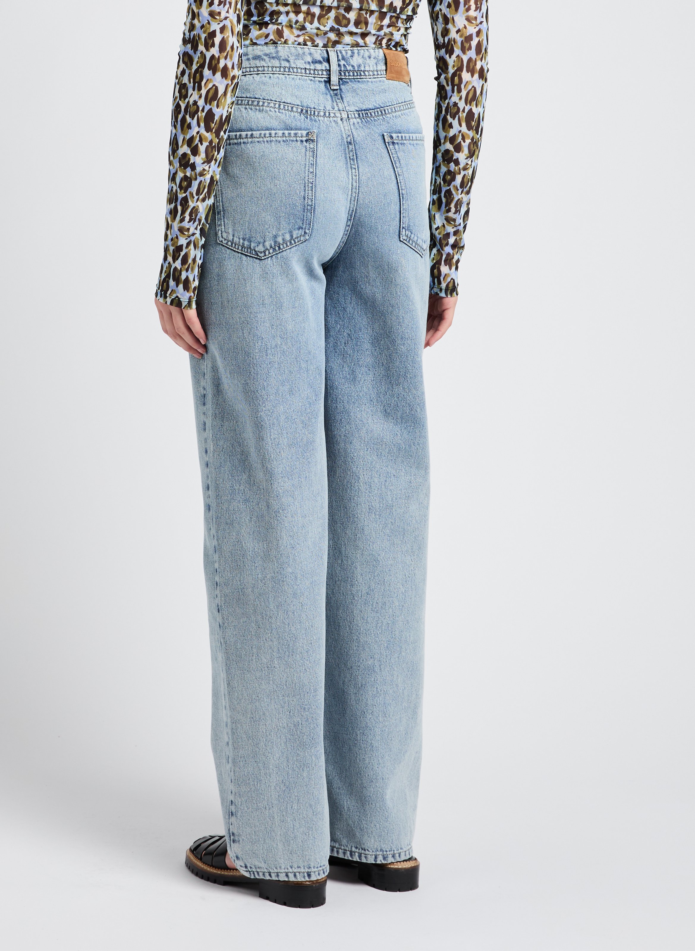 Cotton VURO jeans SAISON 1865 Blue