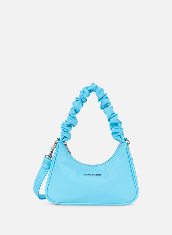 Petit sac besace - basic chouchou Bleu by LANCASTER LANCASTER Petit sac besace - basic chouchou Bleu