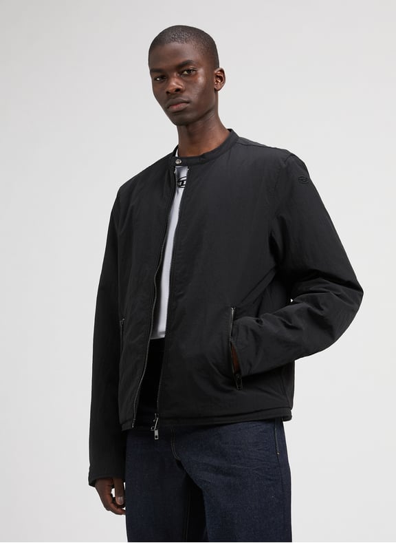 Lined jacket S-Simply-DNM Black by DIESEL DIESEL Lined jacket S-Simply-DNM Black