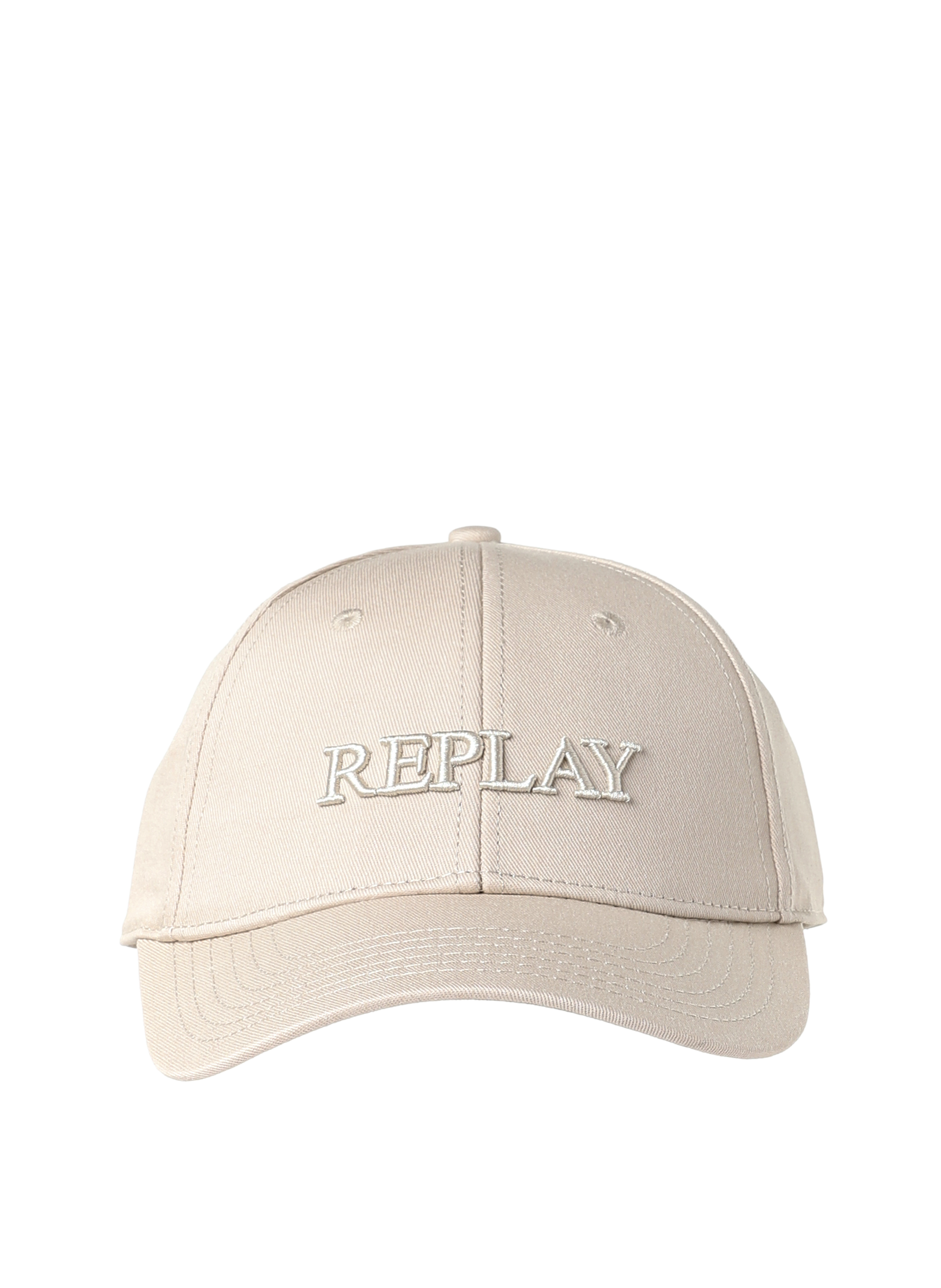 Baseball Cap with embroidered logo REPLAY White