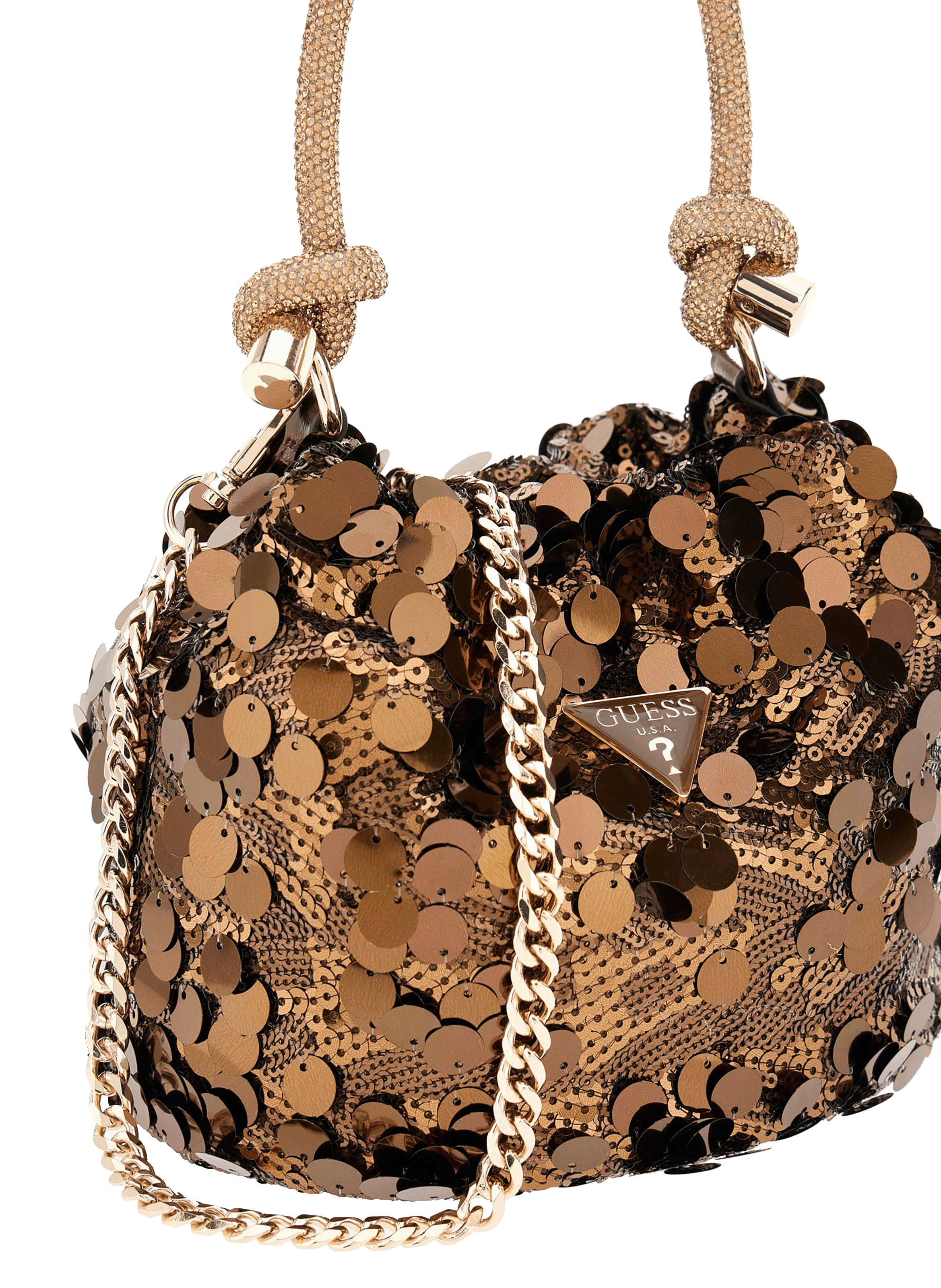 Sac à main Holiday Shine GUESS Doré
