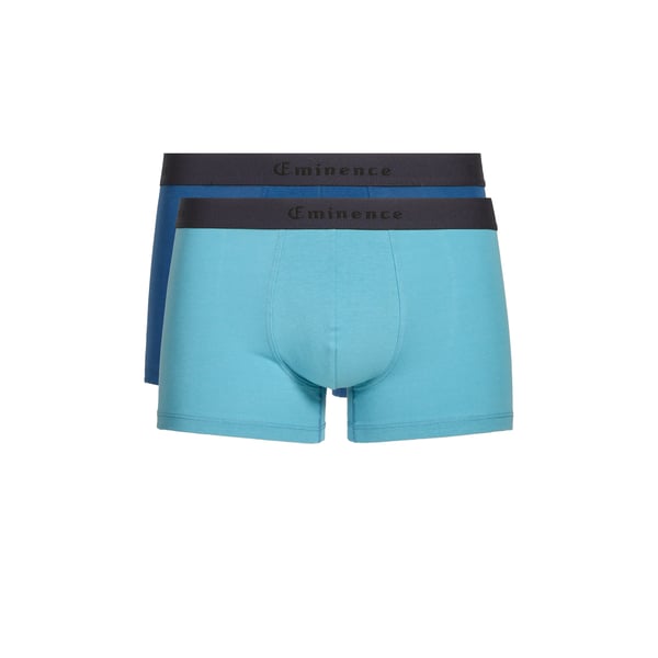 Lot de 2 boxers en coton stretch