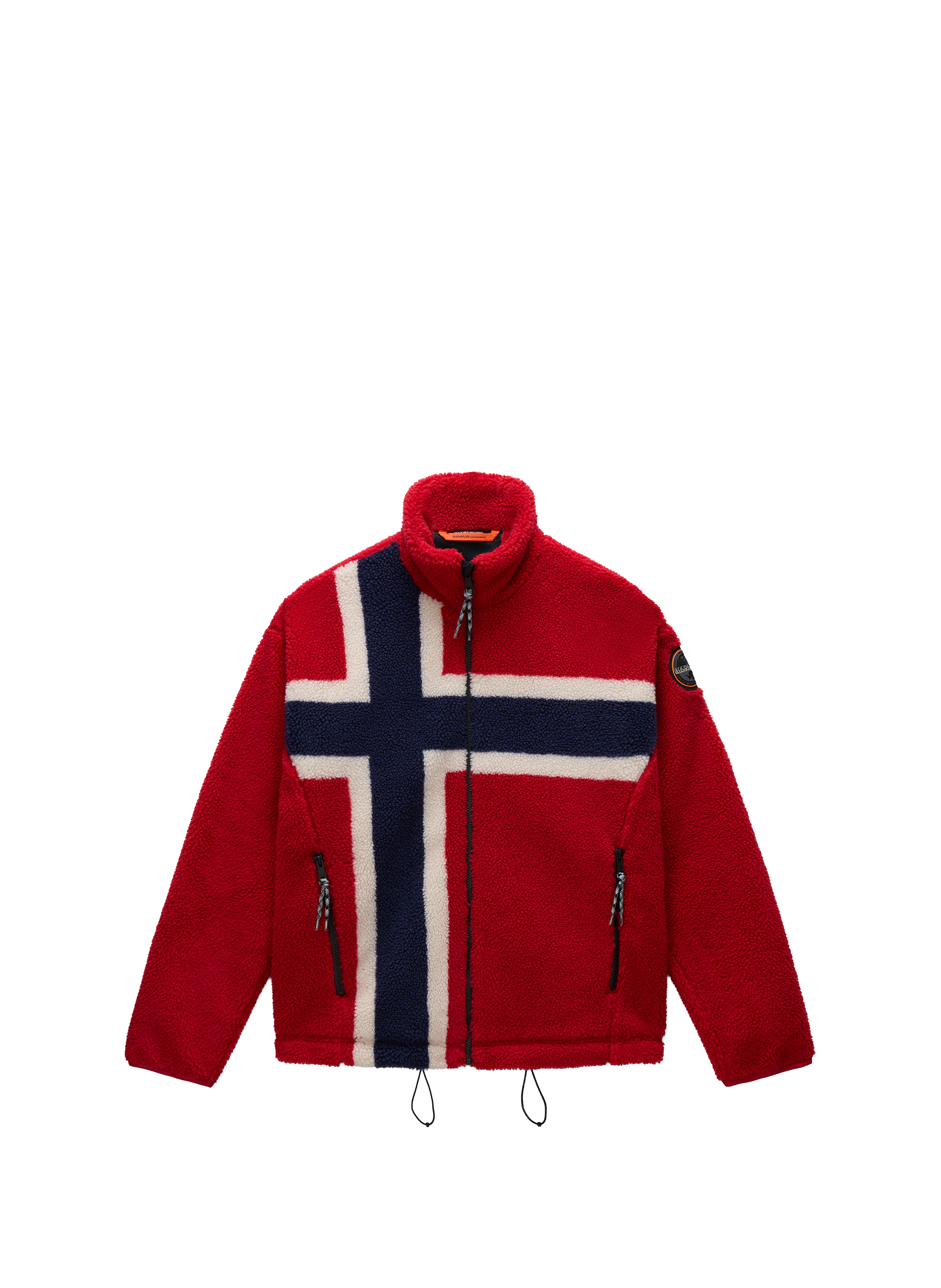 Fleece zip-up sweatshirt NAPAPIJRI Multicolour