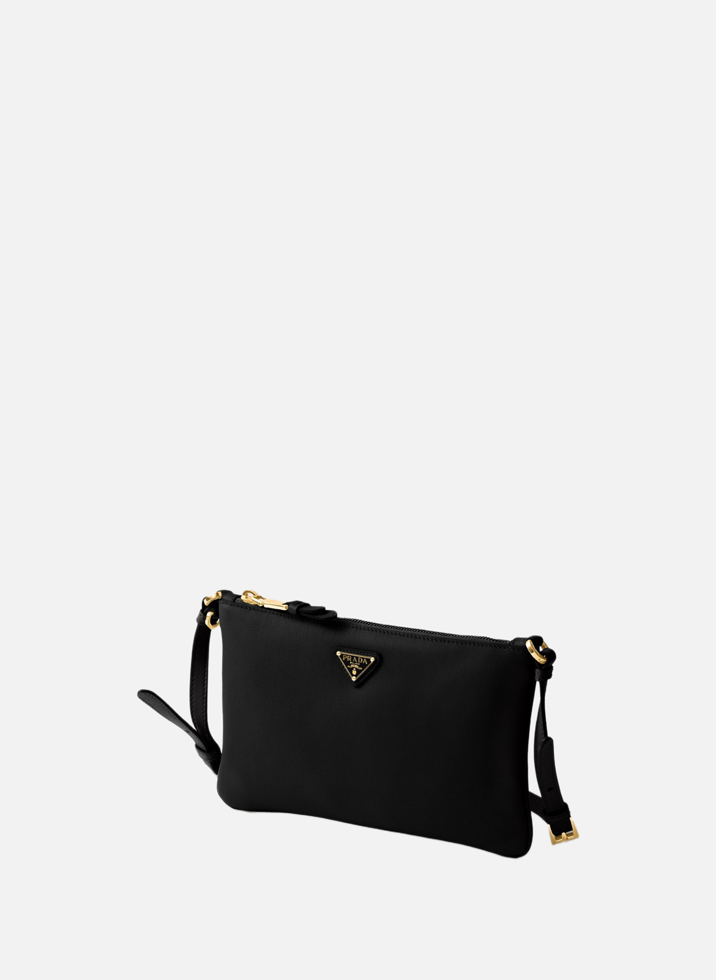 Pochette en cuir PRADA Noir