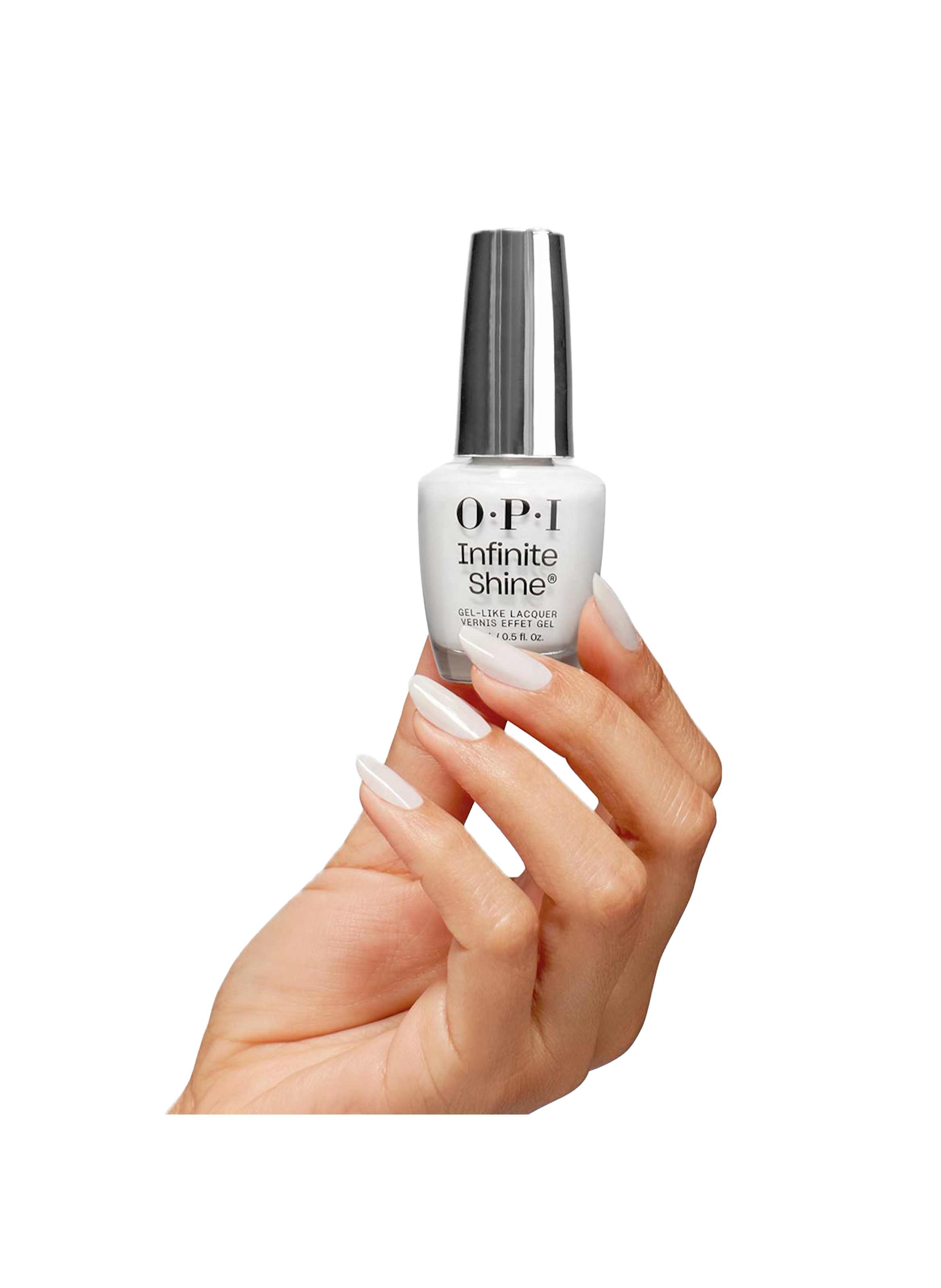 Funny BunnyTM
Infinite Shine
Long-lasting gel effect nail polish OPI Blanc