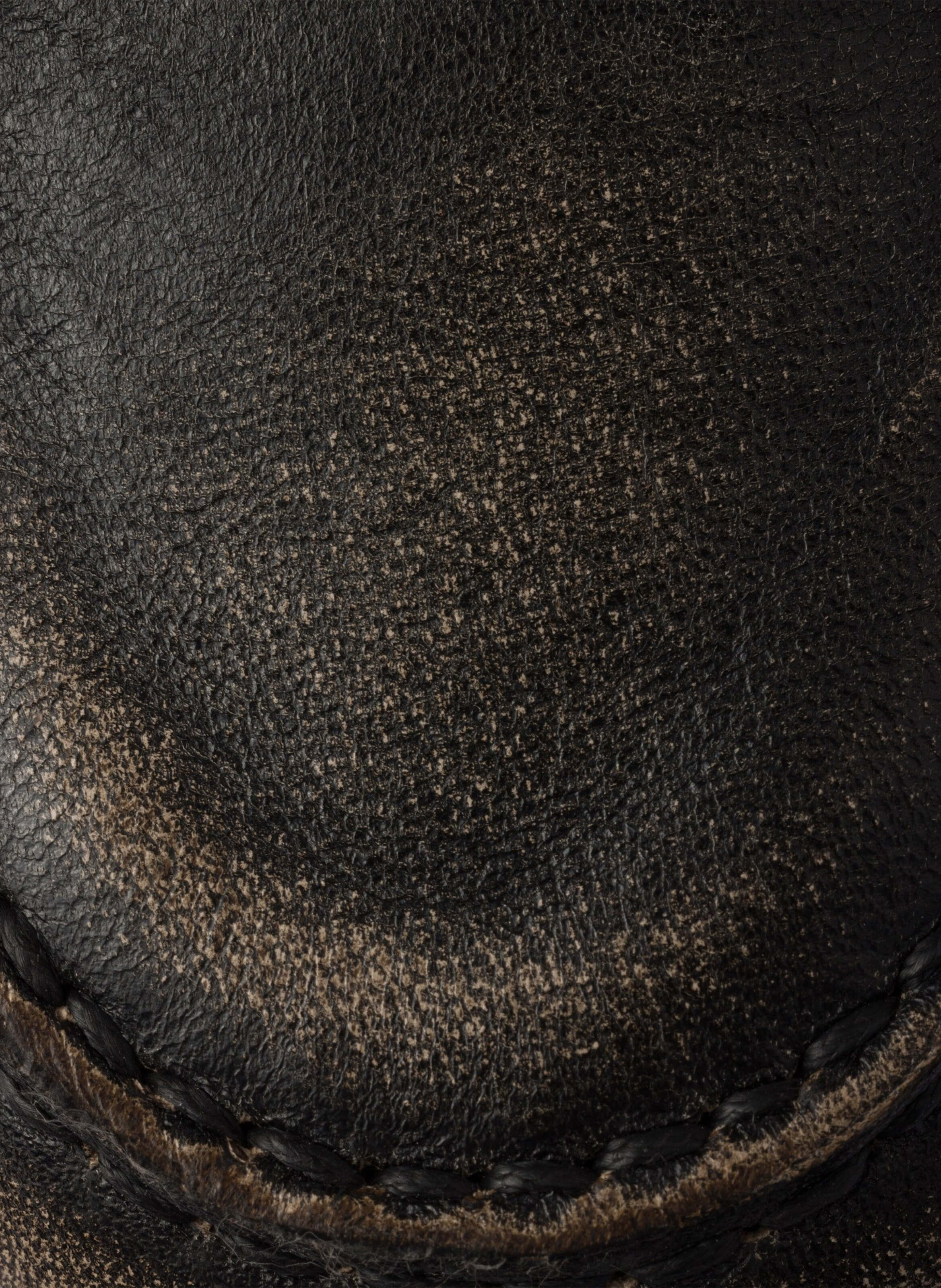 Mocassins en cuir nappa Noir