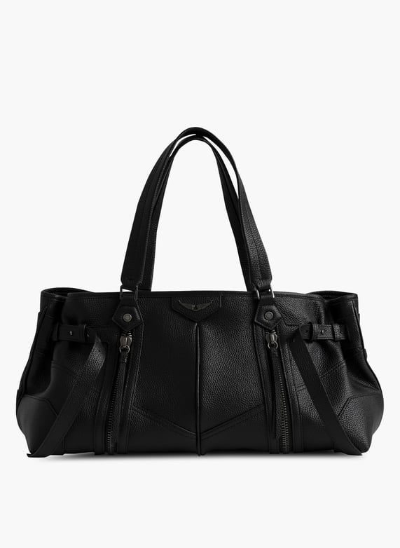 Le noir - Sac banane à fermeture éclair pour femmes, sacoche à Le noir - Sac banane à fermeture éclair pour femmes, sacoche à