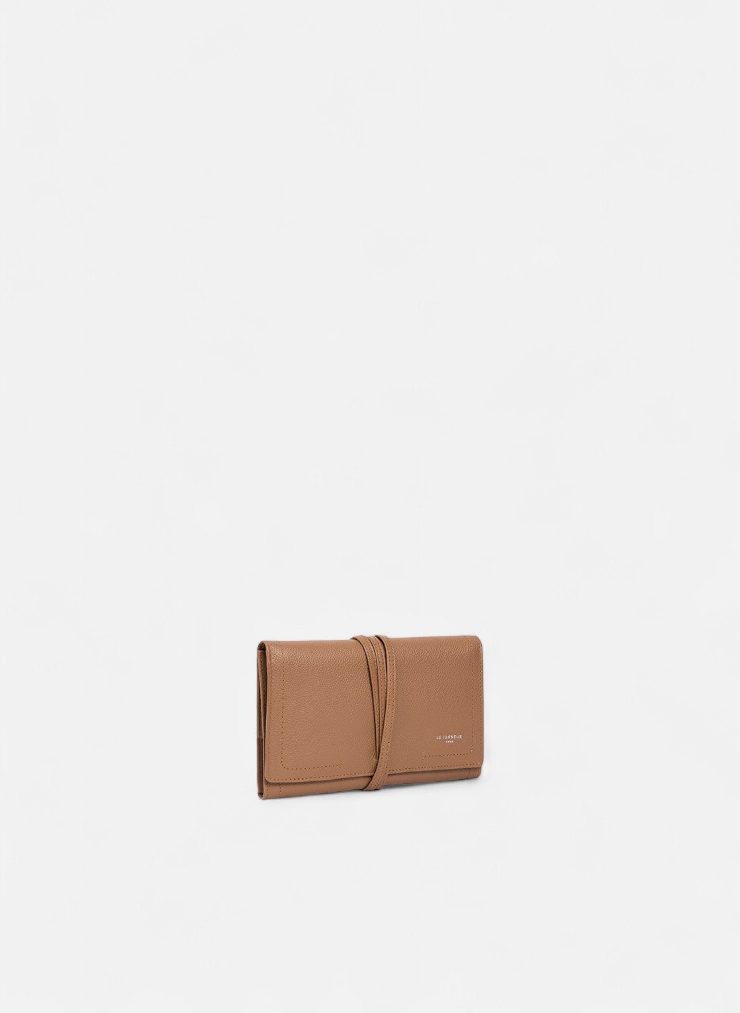 Coffret bijoux de voyage en cuir LE TANNEUR Marron