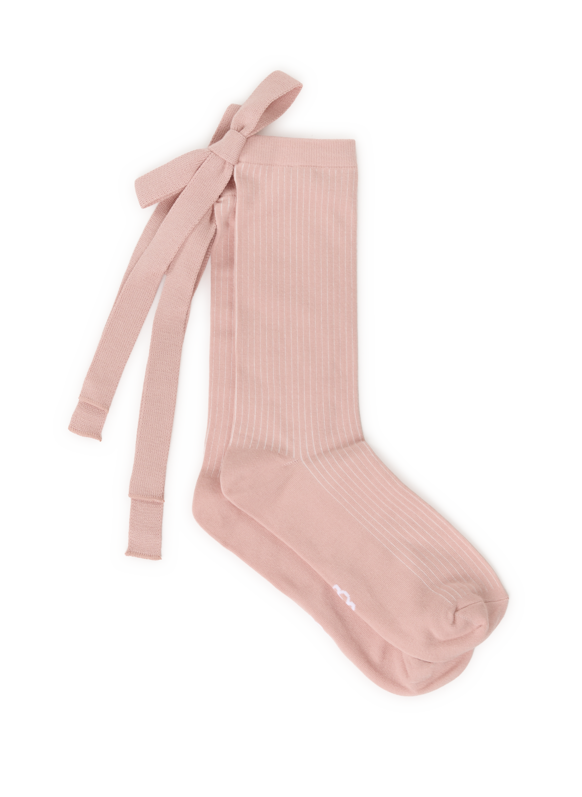 UGG Mid-high socks with bow in blended cotton Pink