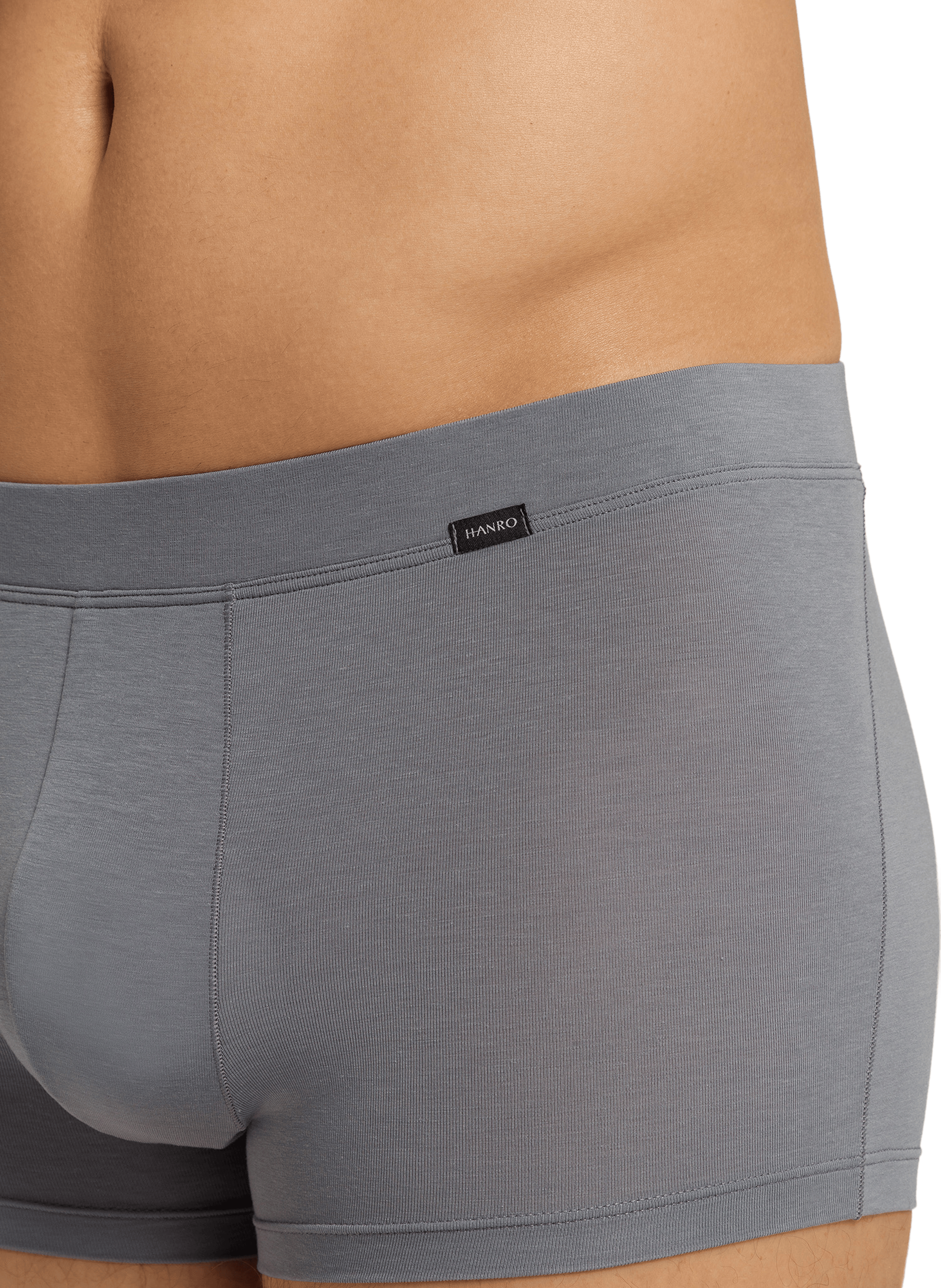 Mottled pattern boxer shorts Naturalf HANRO Grey