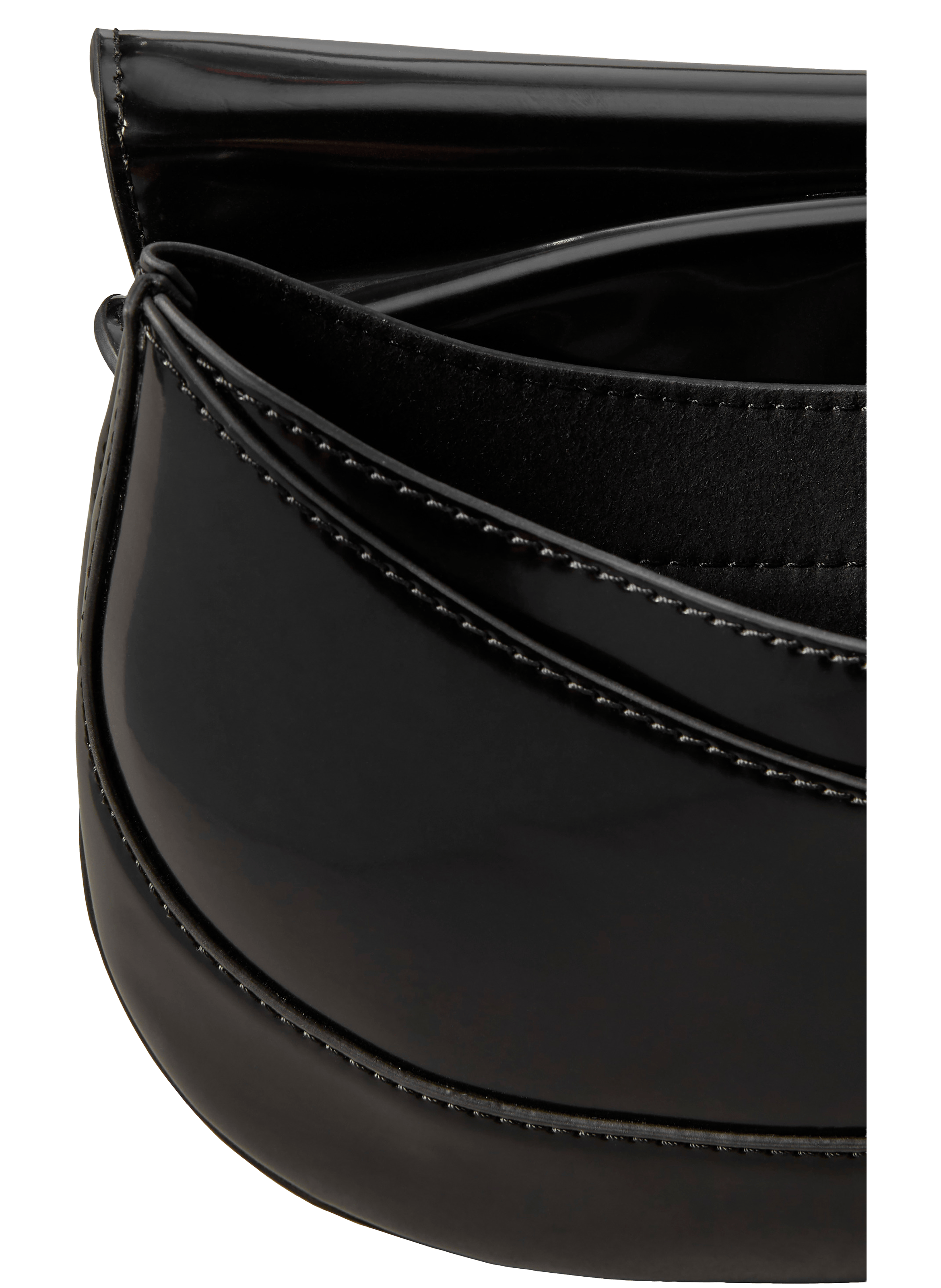 Shoulder bag with chain strap CALVIN KLEIN Black