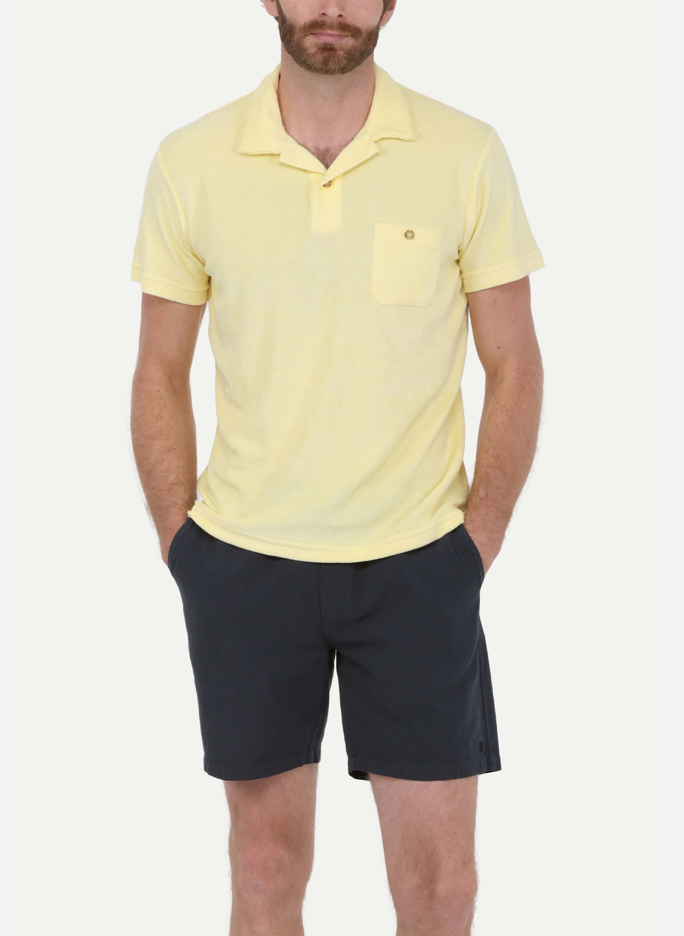 Polo  en éponge GILI'S Jaune