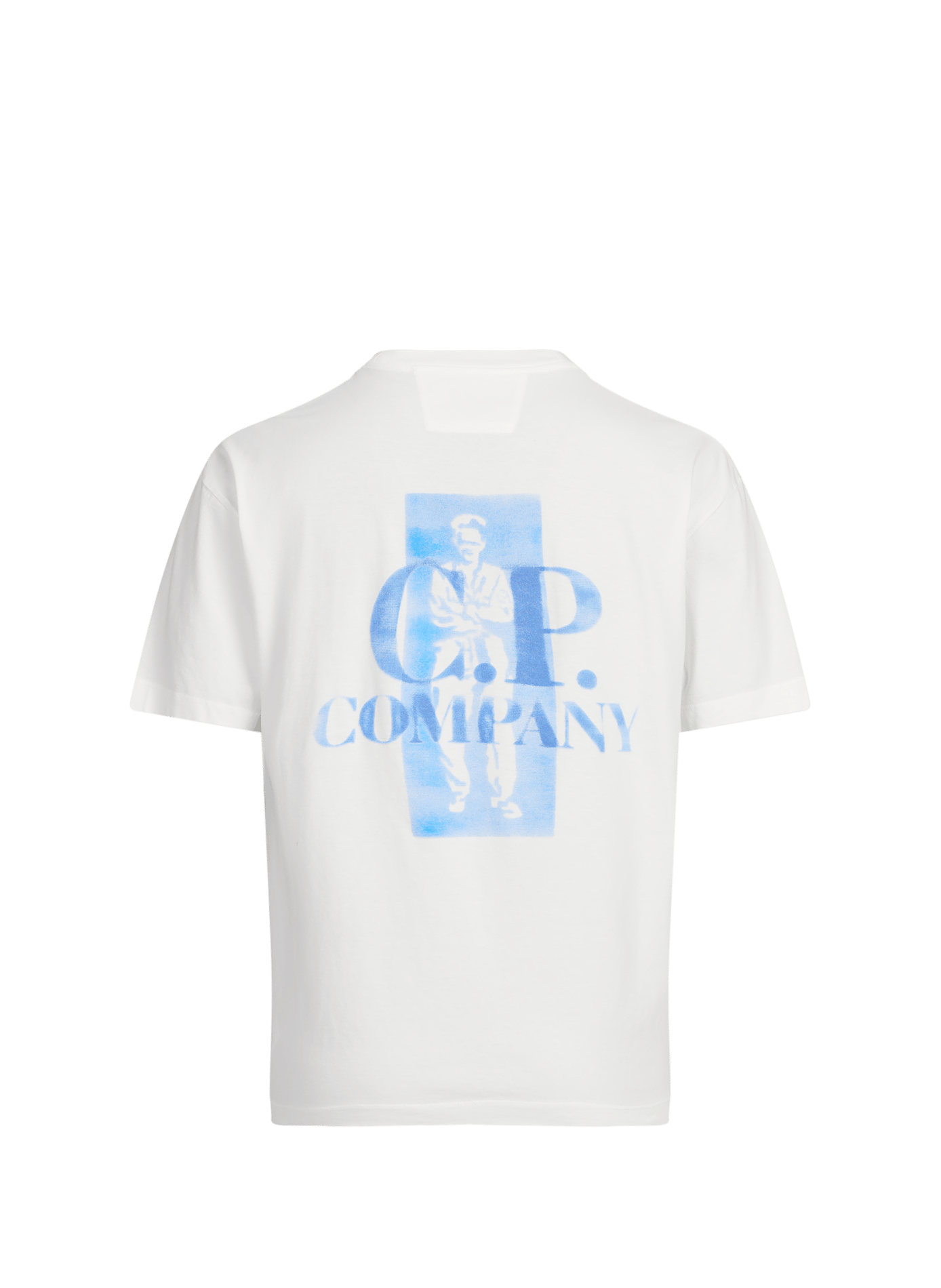 Cotton Logo T-shirt CP COMPANY White