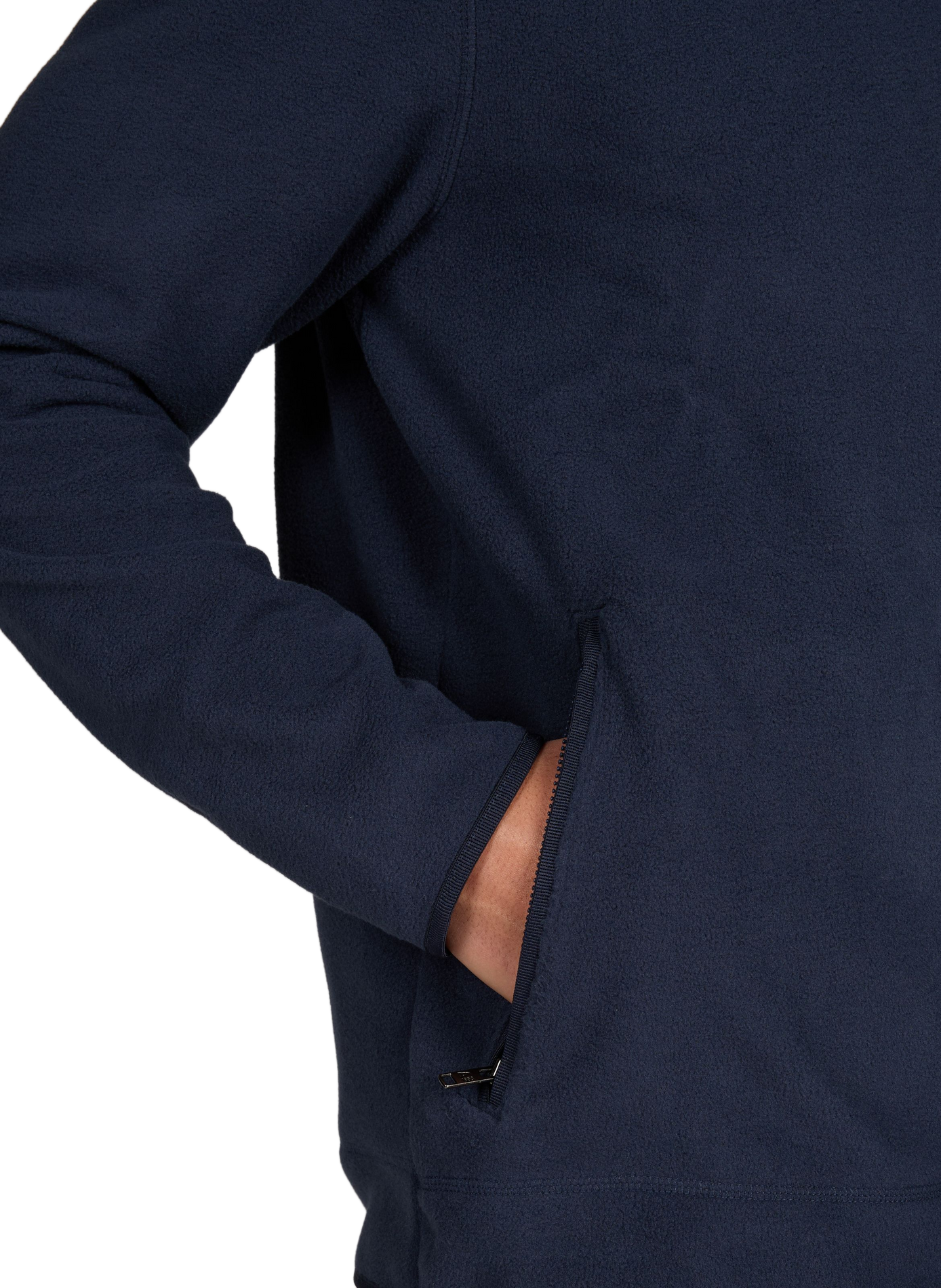 Fleece jacket with high neck AIGLE Blue