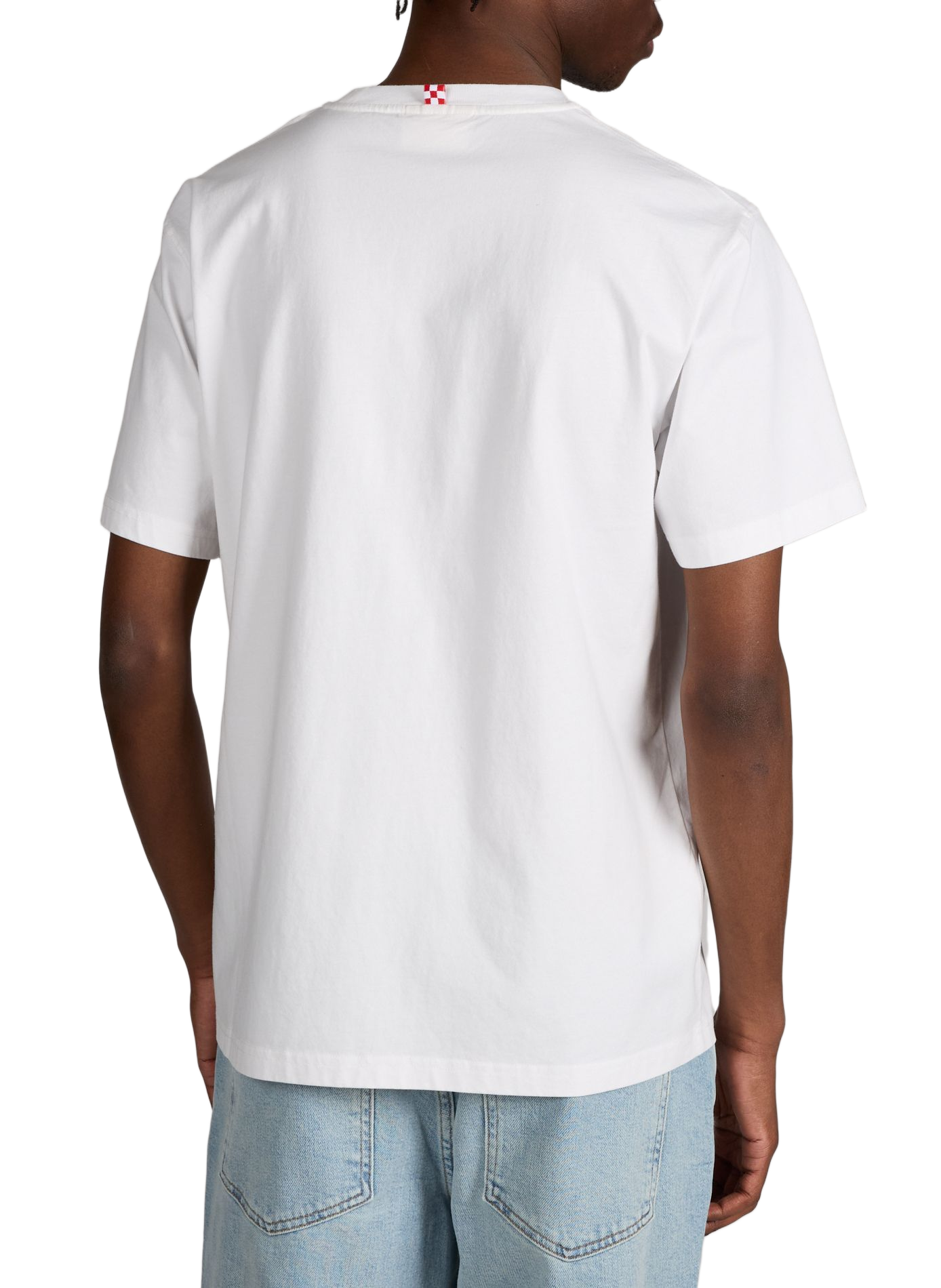 Straight cotton t-shirt MC2 SAINT BARTH White
