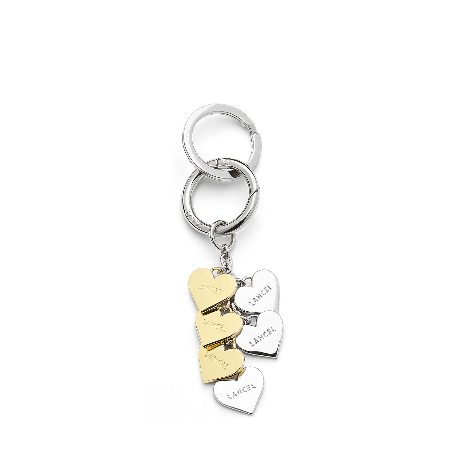 Charm keychain by lancel LANCEL Silver