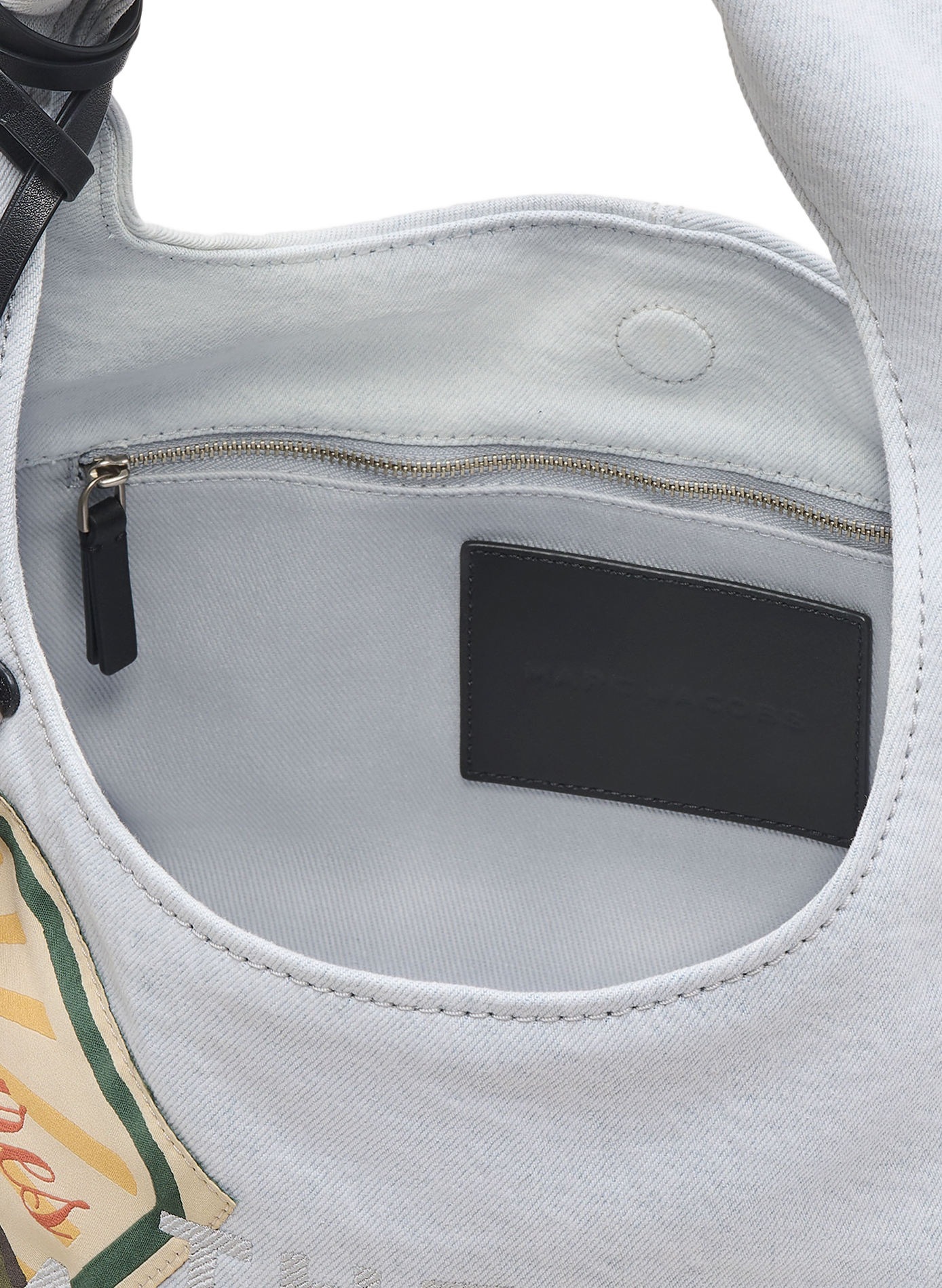 The Camp Patchwork Denim Bag MARC JACOBS Blue