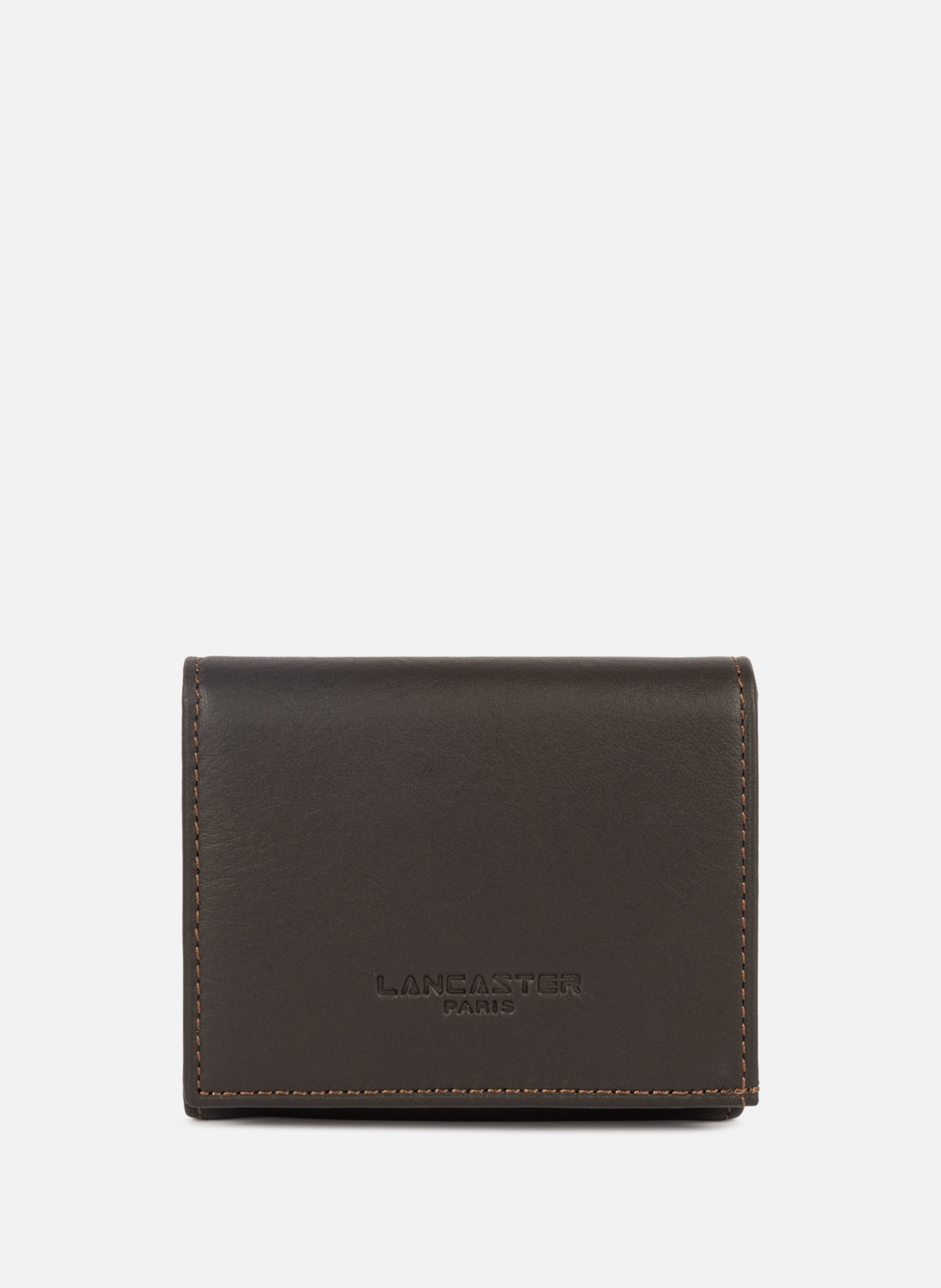 Porte-monnaie - soft vintage LANCASTER Marron