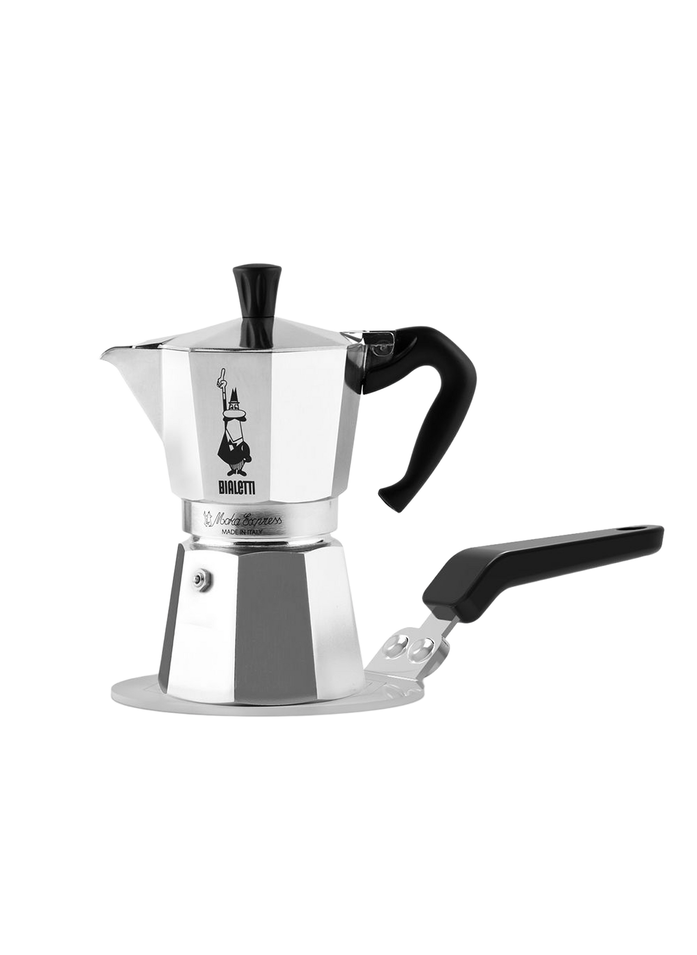 Inductie kookplaat adapter BIALETTI Zilver