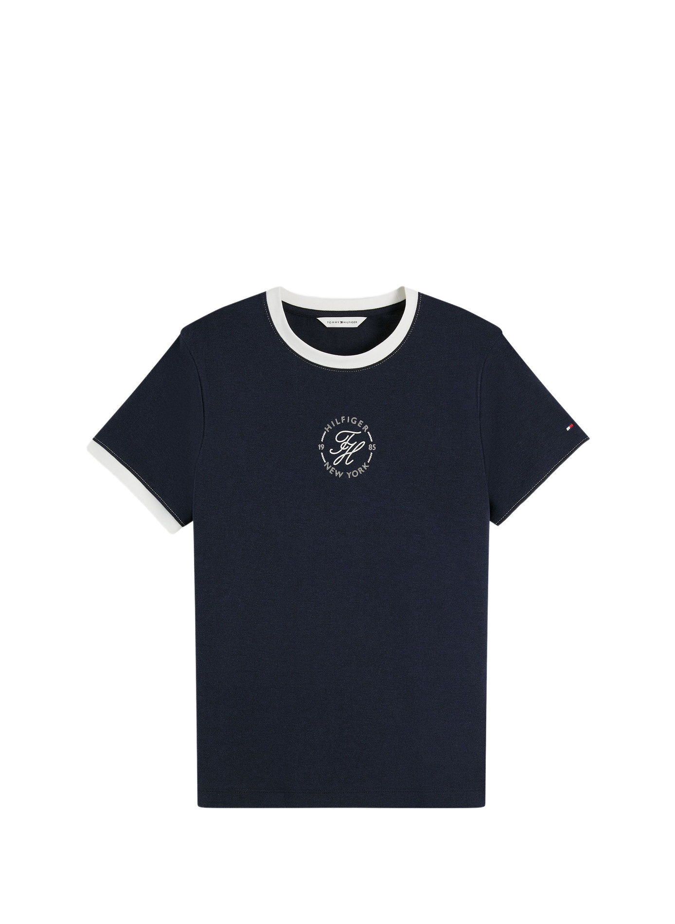 Round neck T-shirt TOMMY HILFIGER Blue