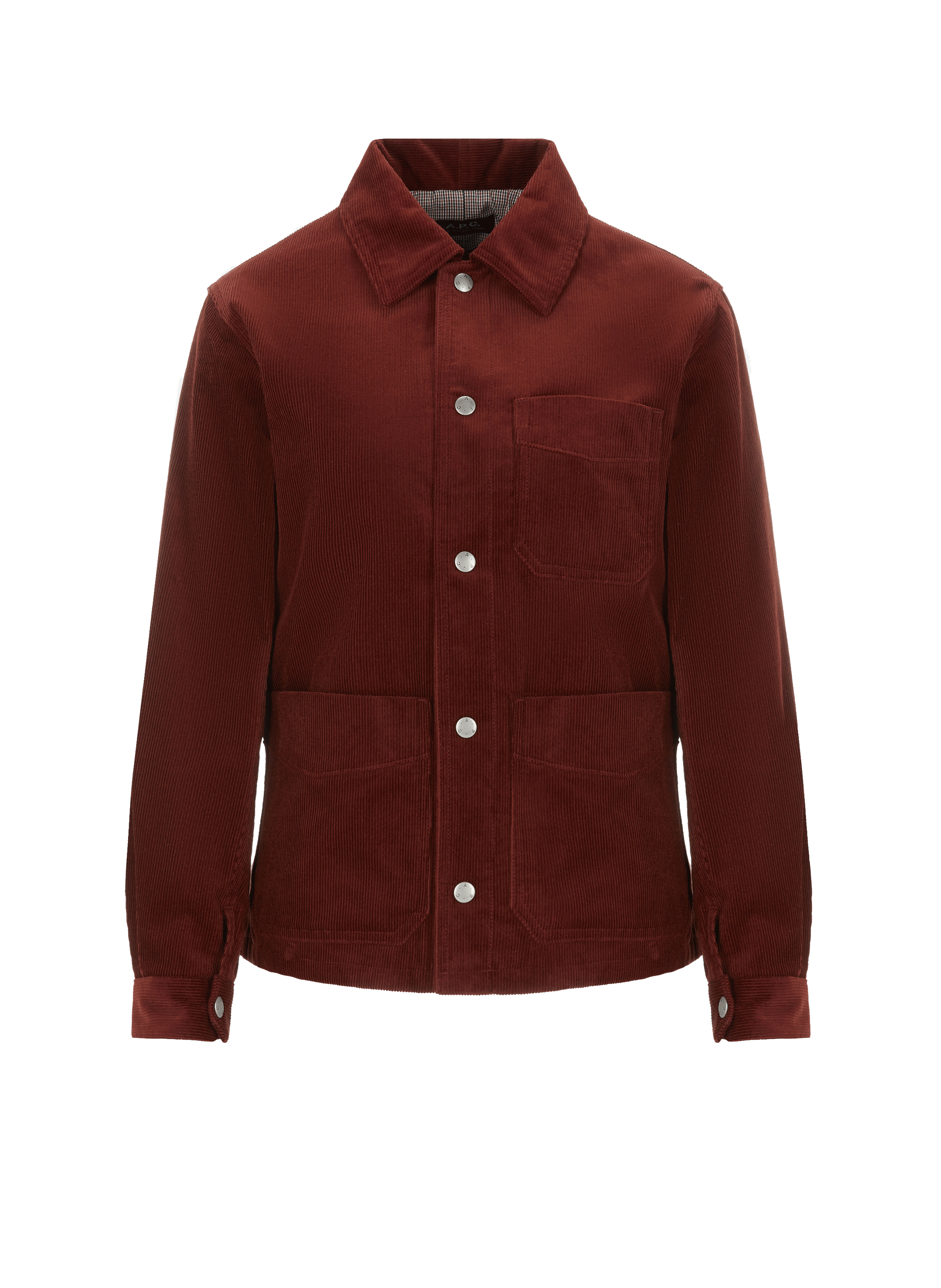 Chemise en velours côtelé