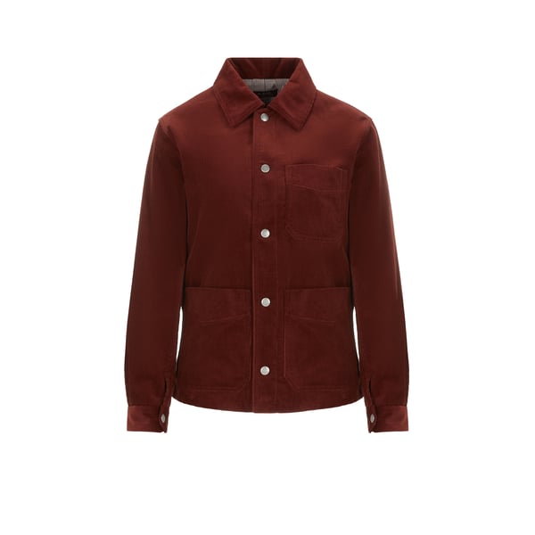 Chemise en velours côtelé