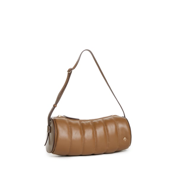 Sac à main Cylinder en cuir matelassé