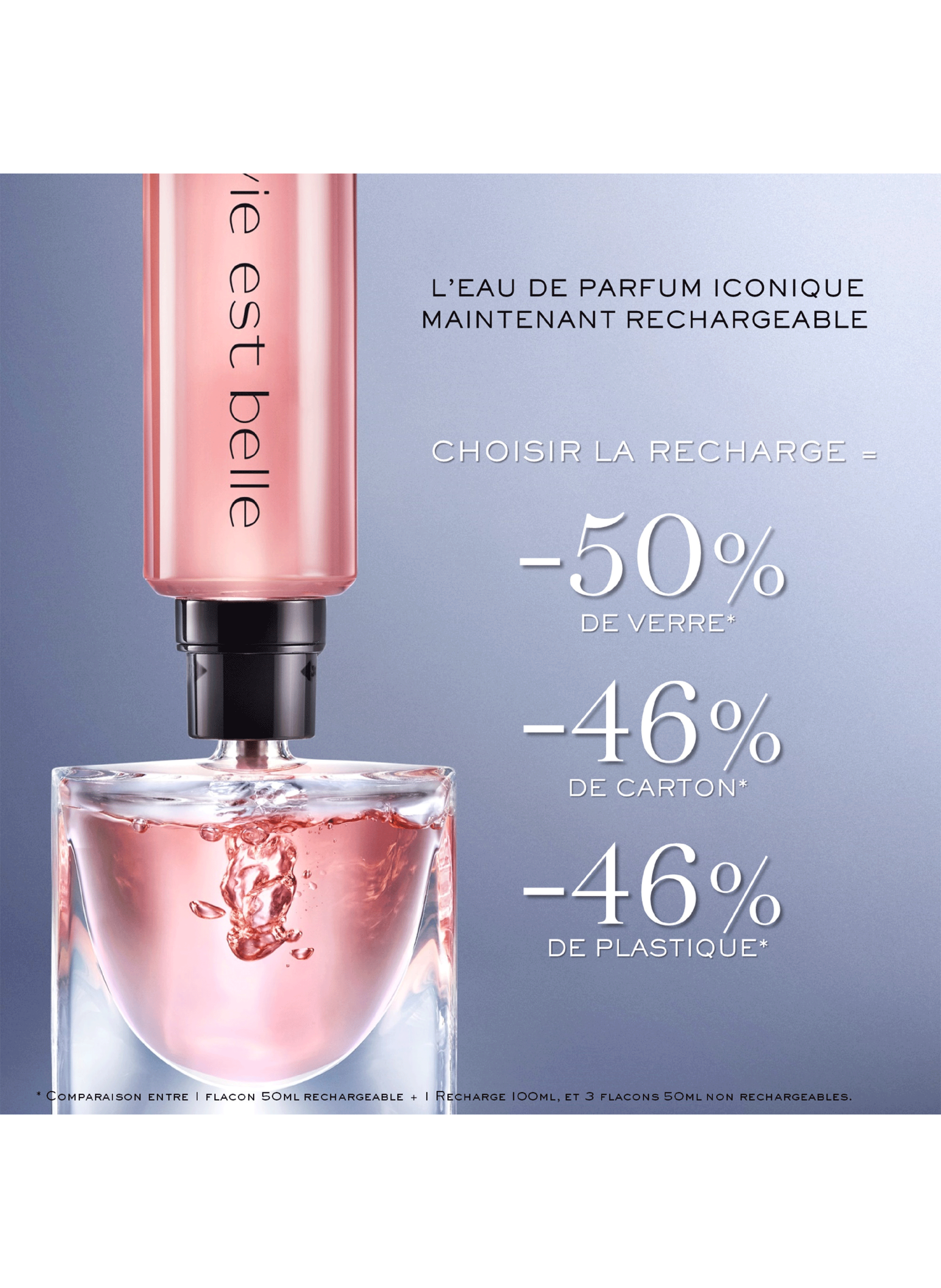 La Vie Est Belle eau de parfum refill LANCÔME No color