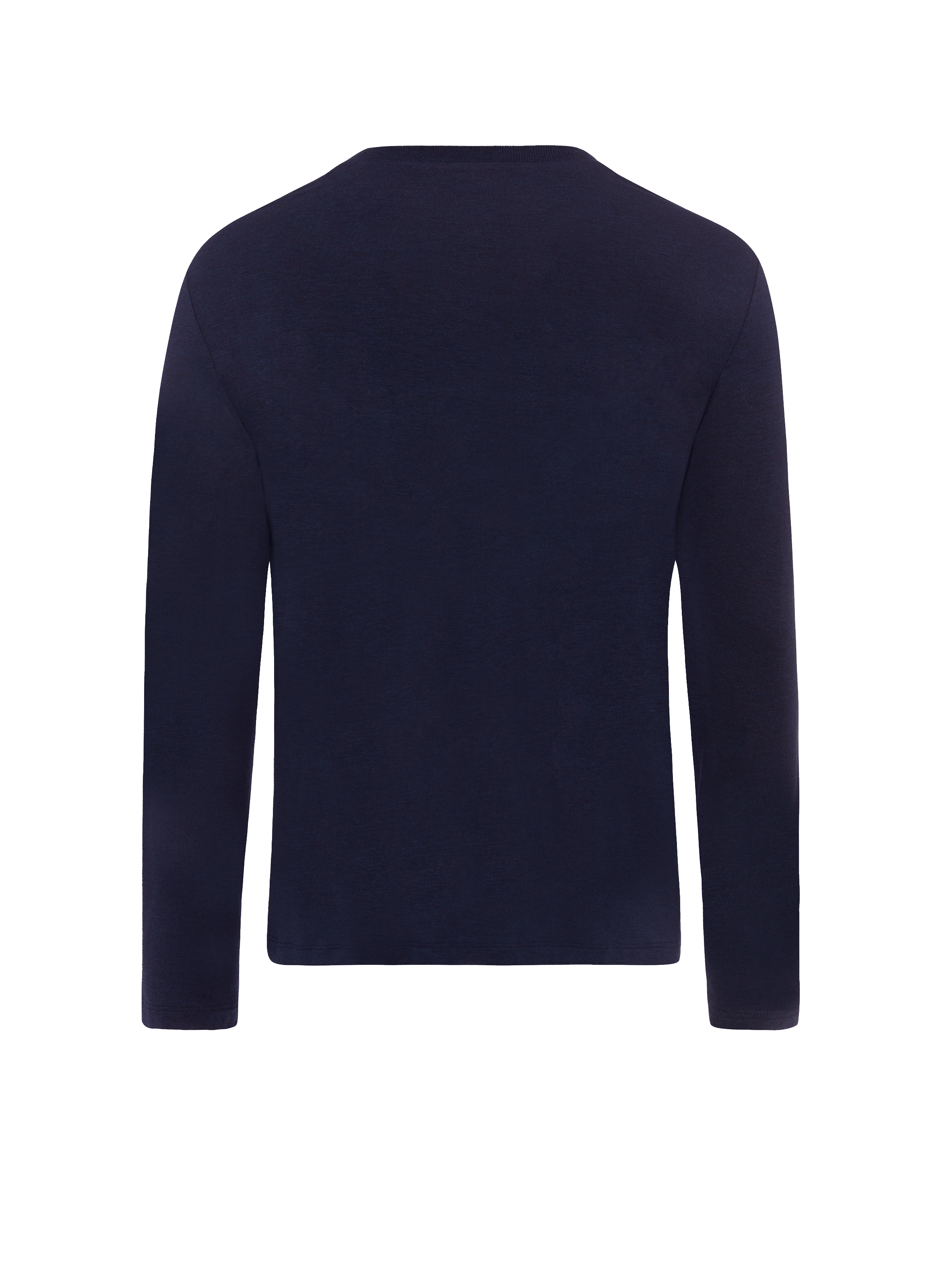 Long-sleeved pyjama T-shirt HANRO Blue