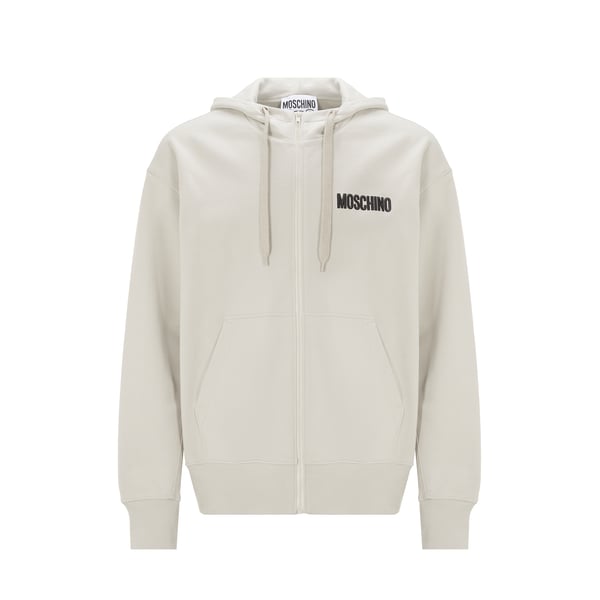 Hoodie zippé en coton