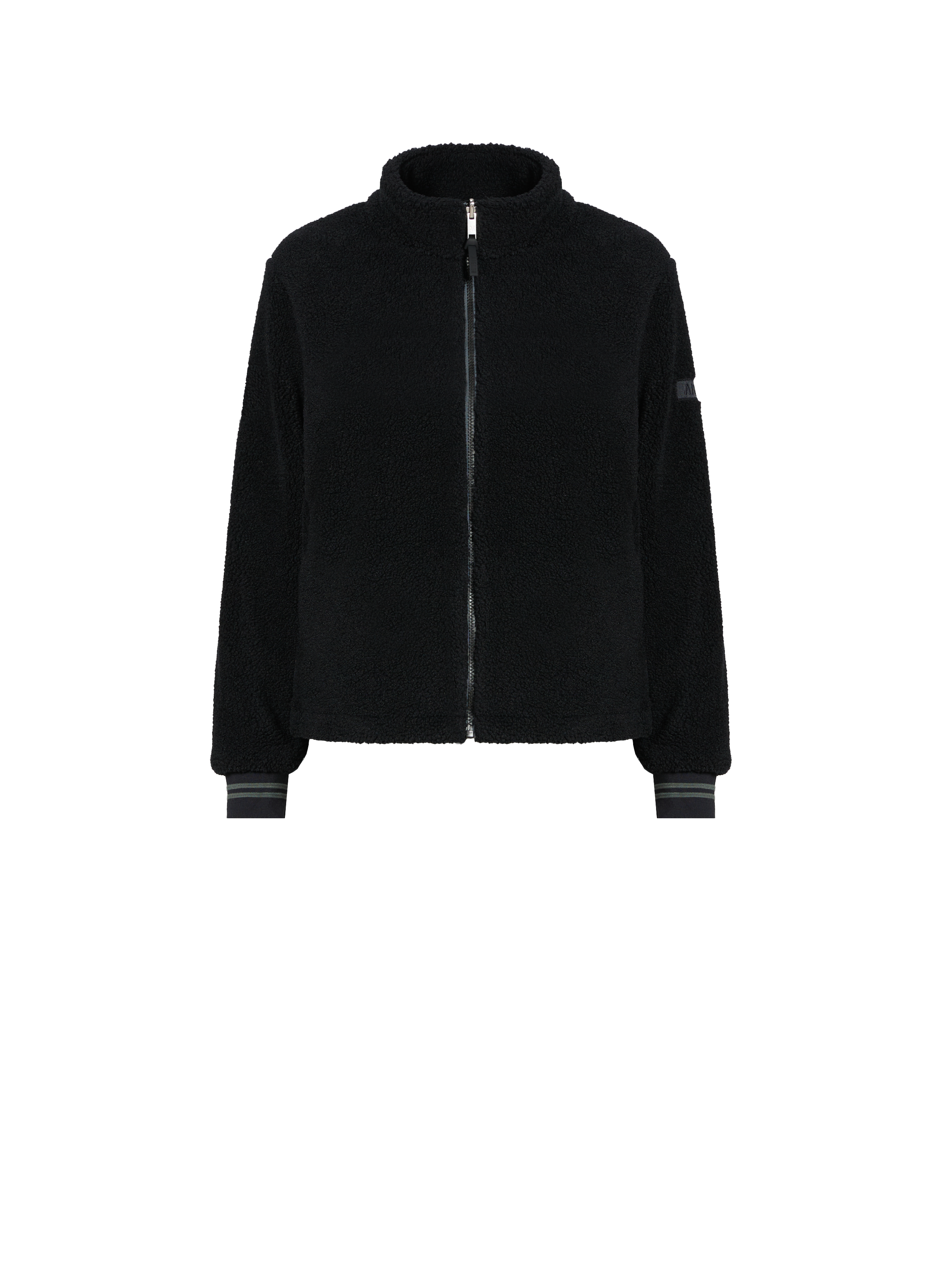 AIGLE Veste shearling col montant Noir